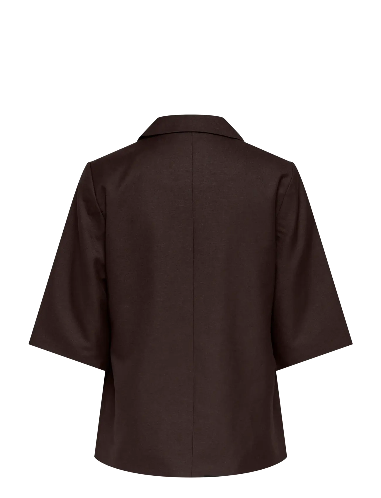 ONLY - ONLBAIA 2/4 LINEN BL BLAZER TLR - enkeltspente blazere - coffee bean - 2