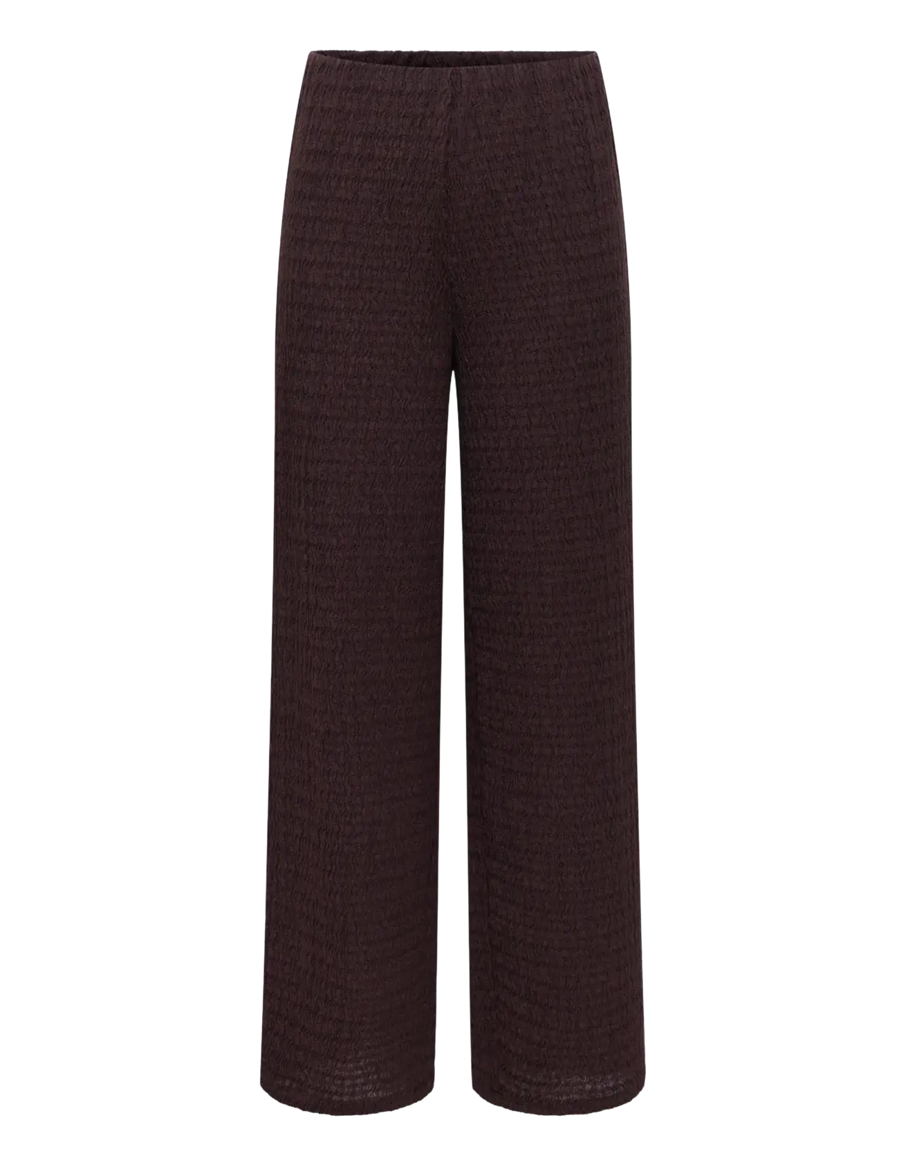 ONLY ONLILSE PANT STRUCTURE JRS NOOS - Püksid - DEEP MAHOGANY / burgundy