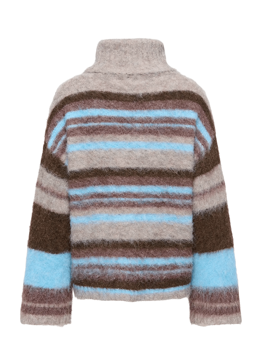 ONLY - ONLPERIL LS ROLLNECK EX KNT - taupe gray - 2