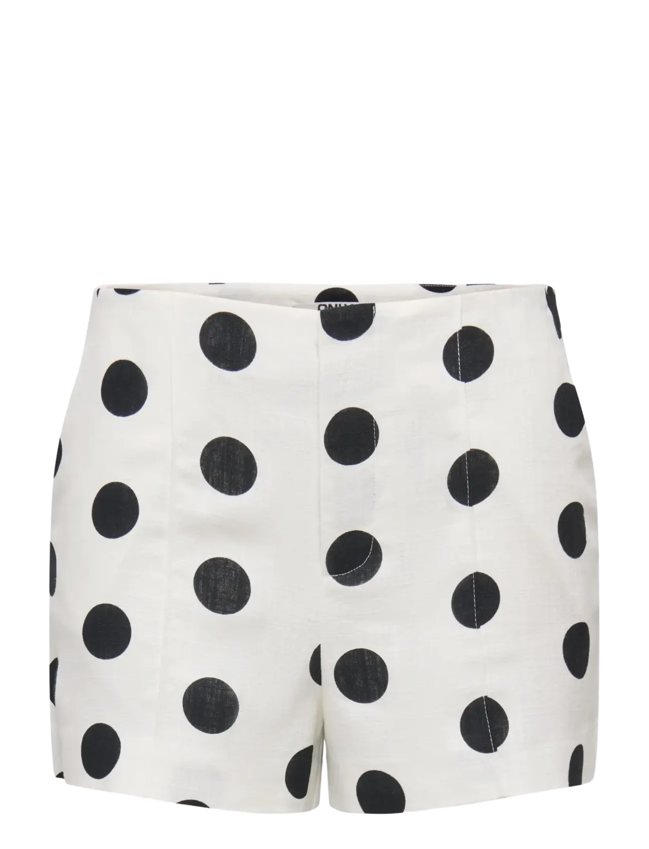 ONLY Onlviesta Hw Linen Bl Shorts Tlr Weiß - 42 - Damen