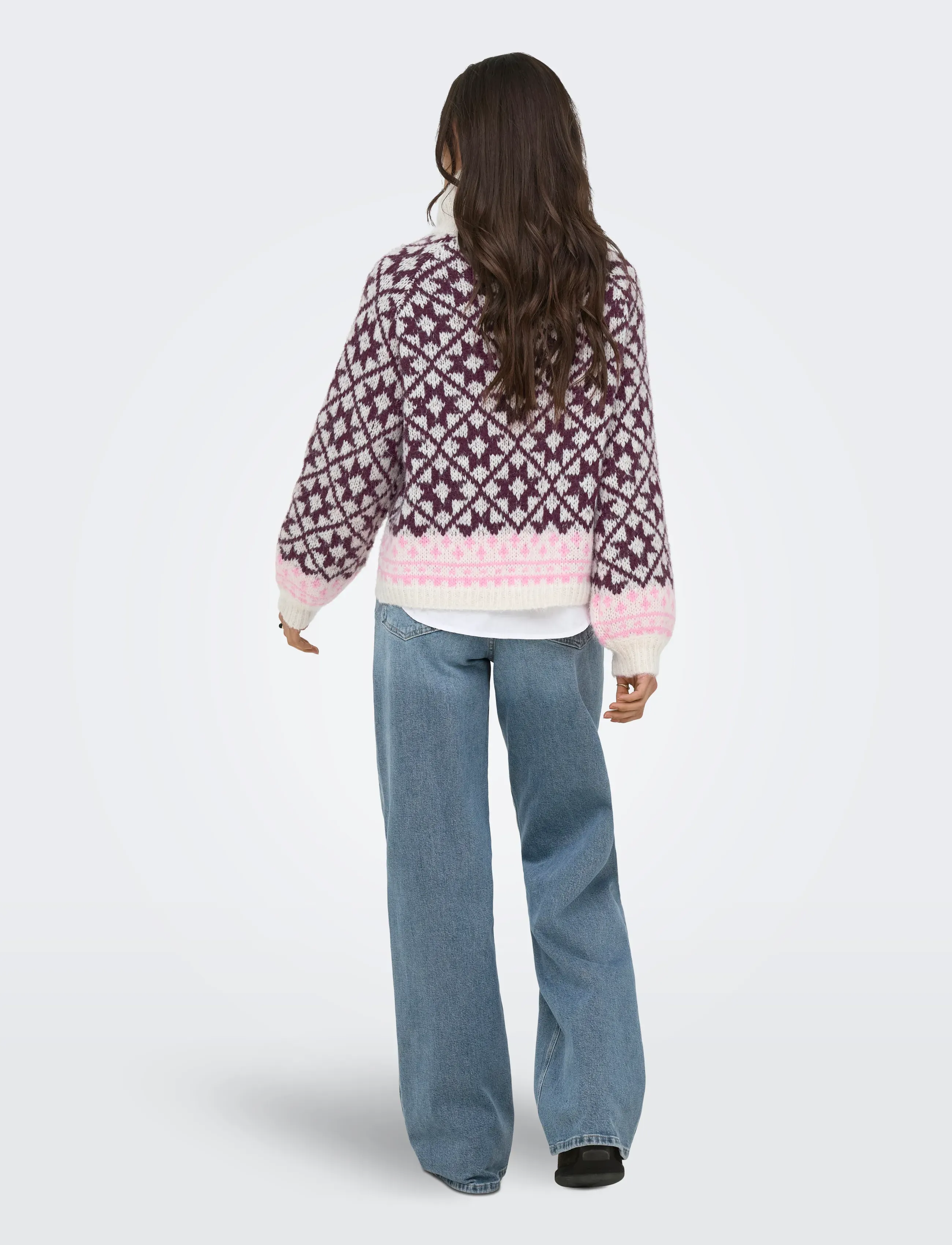 ONLY - ONLCARO LS ROLLNECK CC KNT - birch - 3