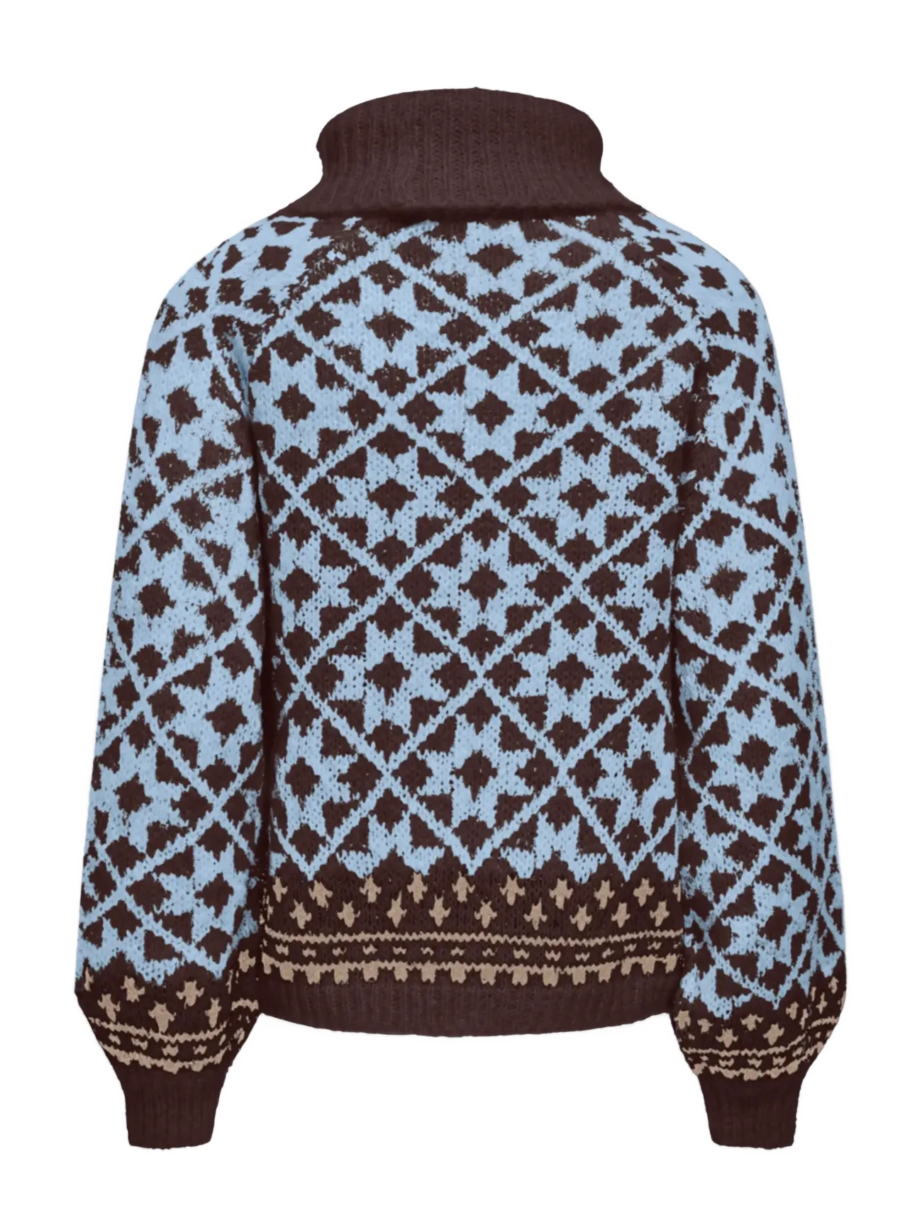 ONLY - ONLCARO LS ROLLNECK CC KNT - stickade tröjor - coffee bean - 2