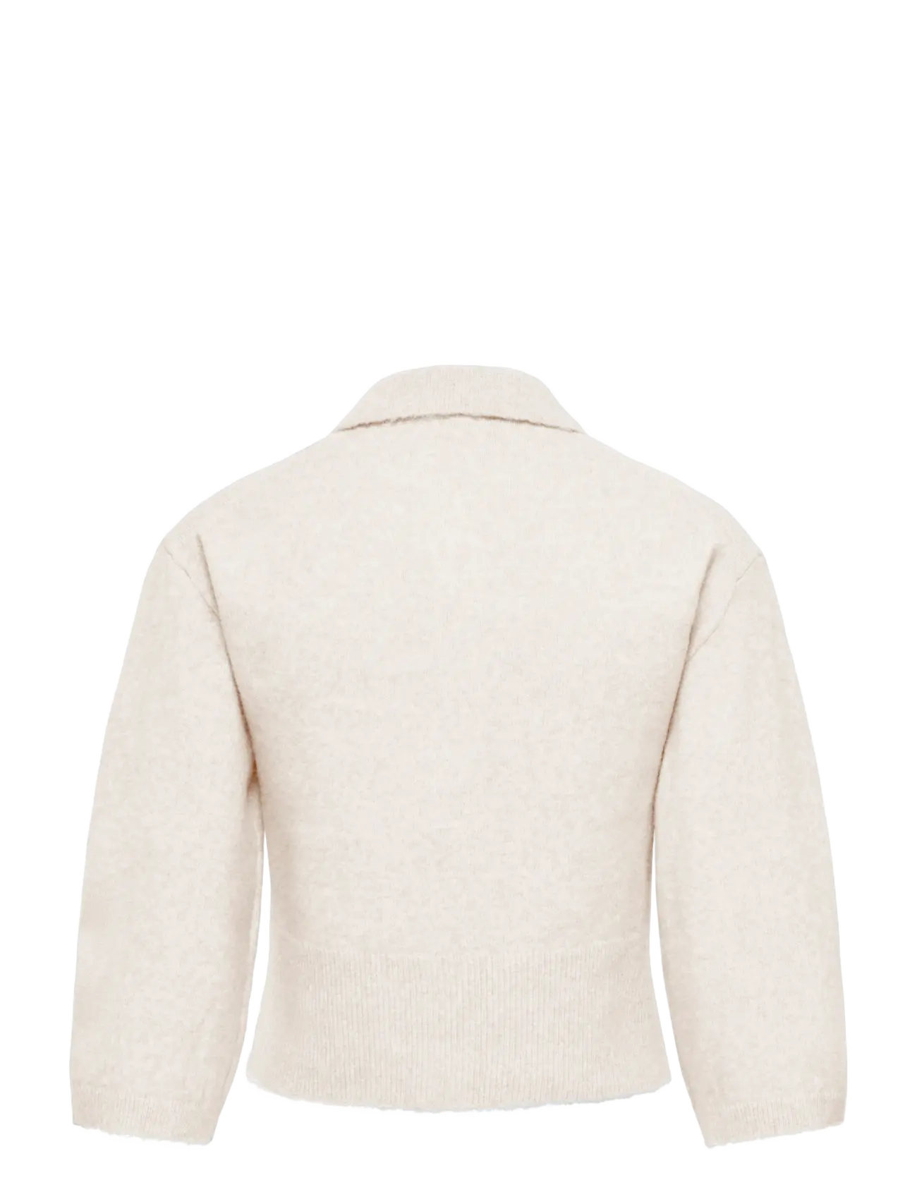 ONLY - ONLMACEY 3/4 POLO CARDIGAN NCA KNT - koftor - birch - 1