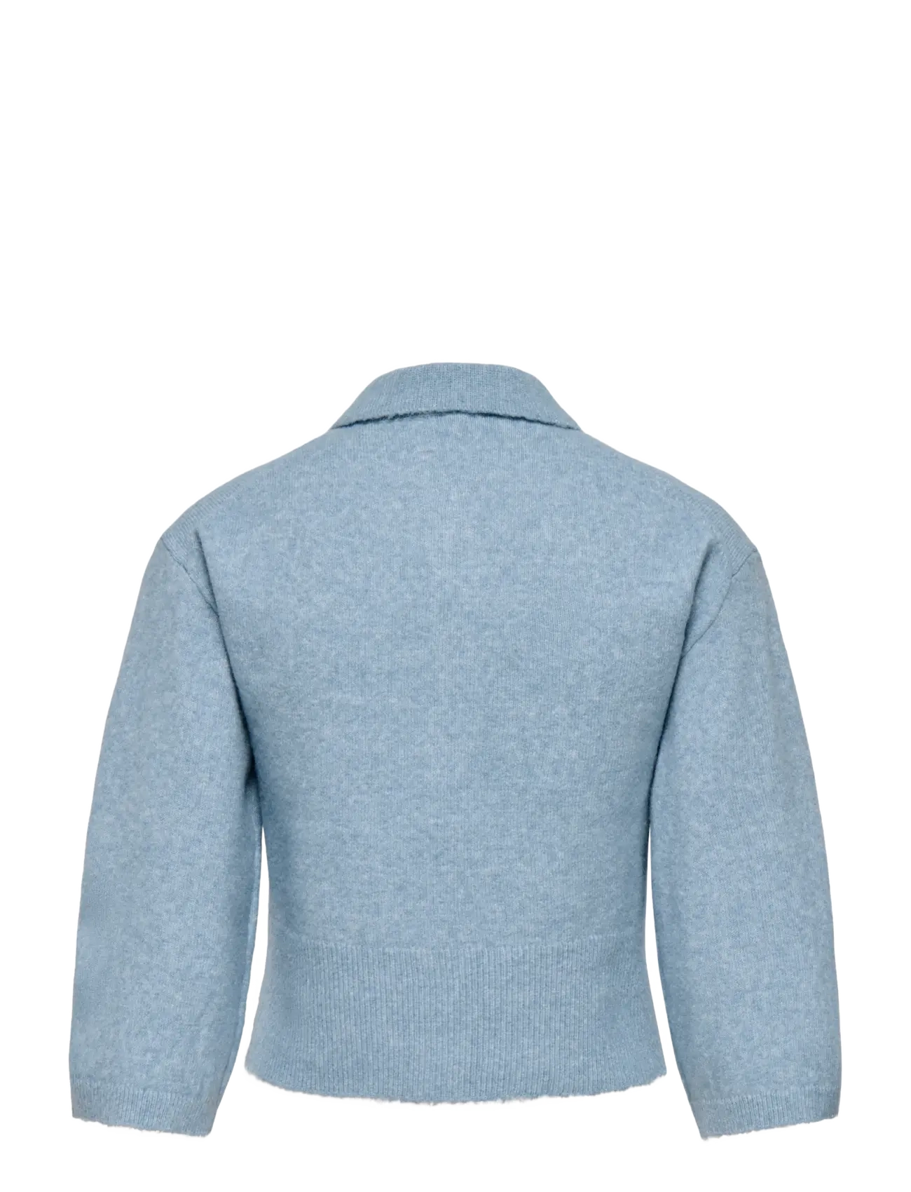 ONLY - ONLMACEY 3/4 POLO CARDIGAN NCA KNT - koftor - dusty blue - 1