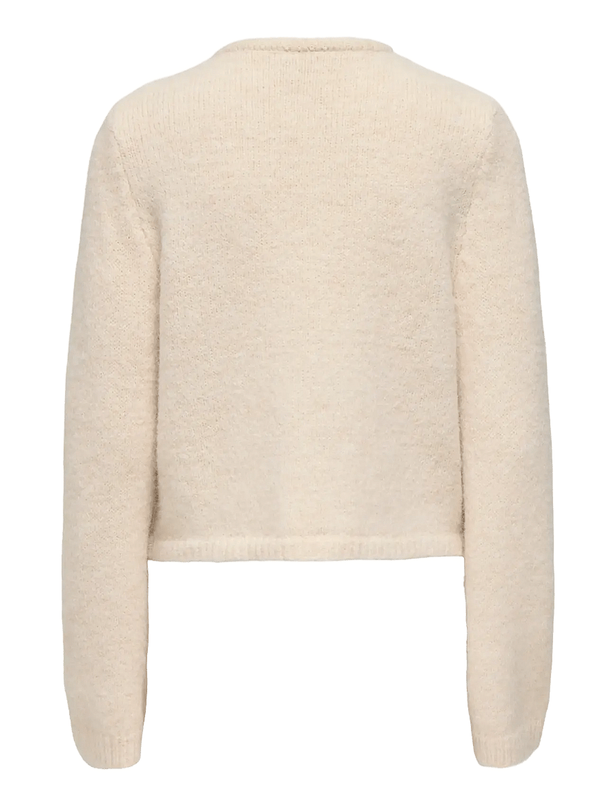 ONLY - ONLZAGGIE LS BUTTON CARDI CC KNT - koftor - birch - 2