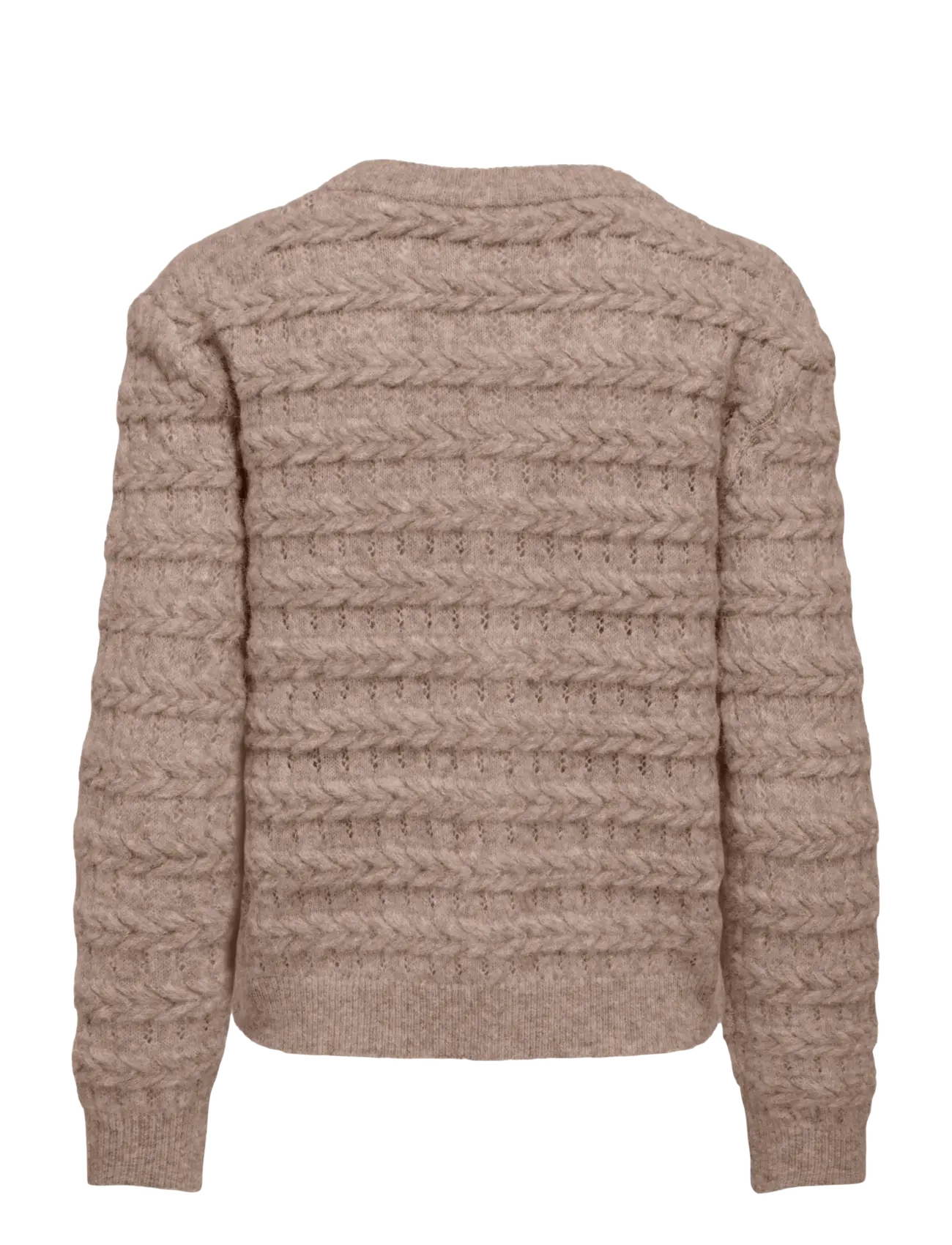 ONLY - ONLCABALA LS CABEL CARDIGAN CC KNT - autumn clothing - mocha meringue - 1