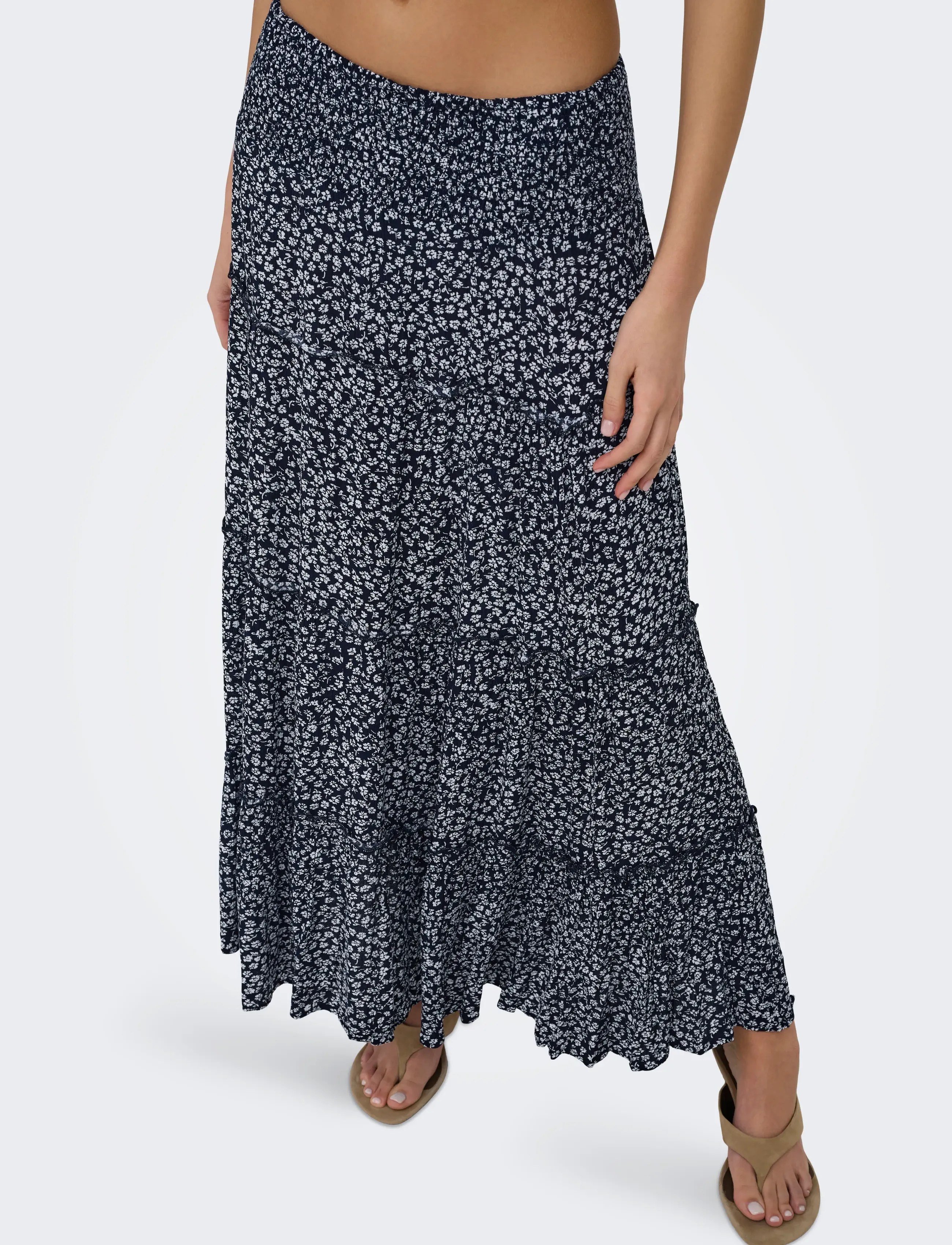 ONLY Onlfernanda Life Layred Long Skirt Noos maxikjolar dam – bild 6
