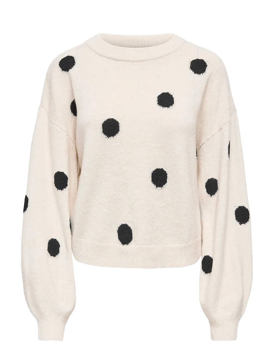 ONLY - ONLRICA LS DETAIL O-NECK CC KNT - pullover - birch - 1