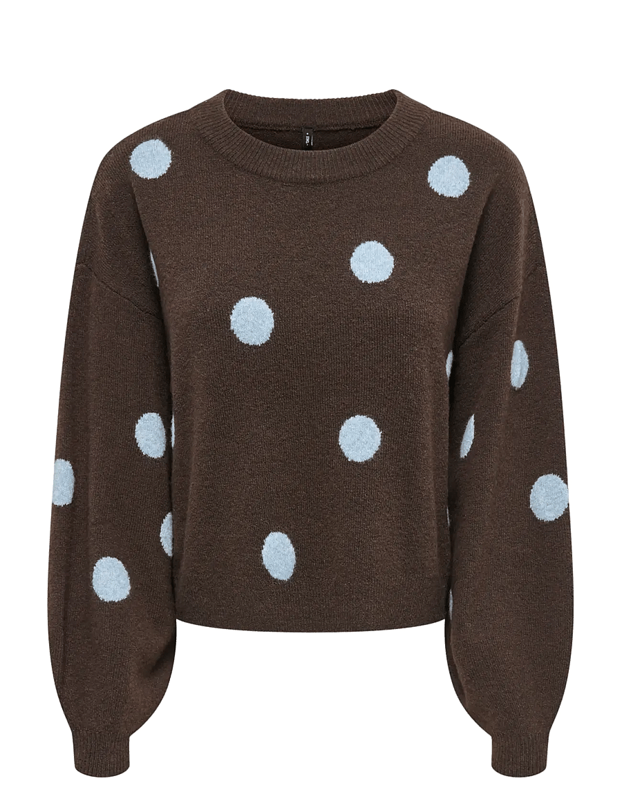 ONLY - ONLRICA LS DETAIL O-NECK CC KNT - pullover - bracken - 1