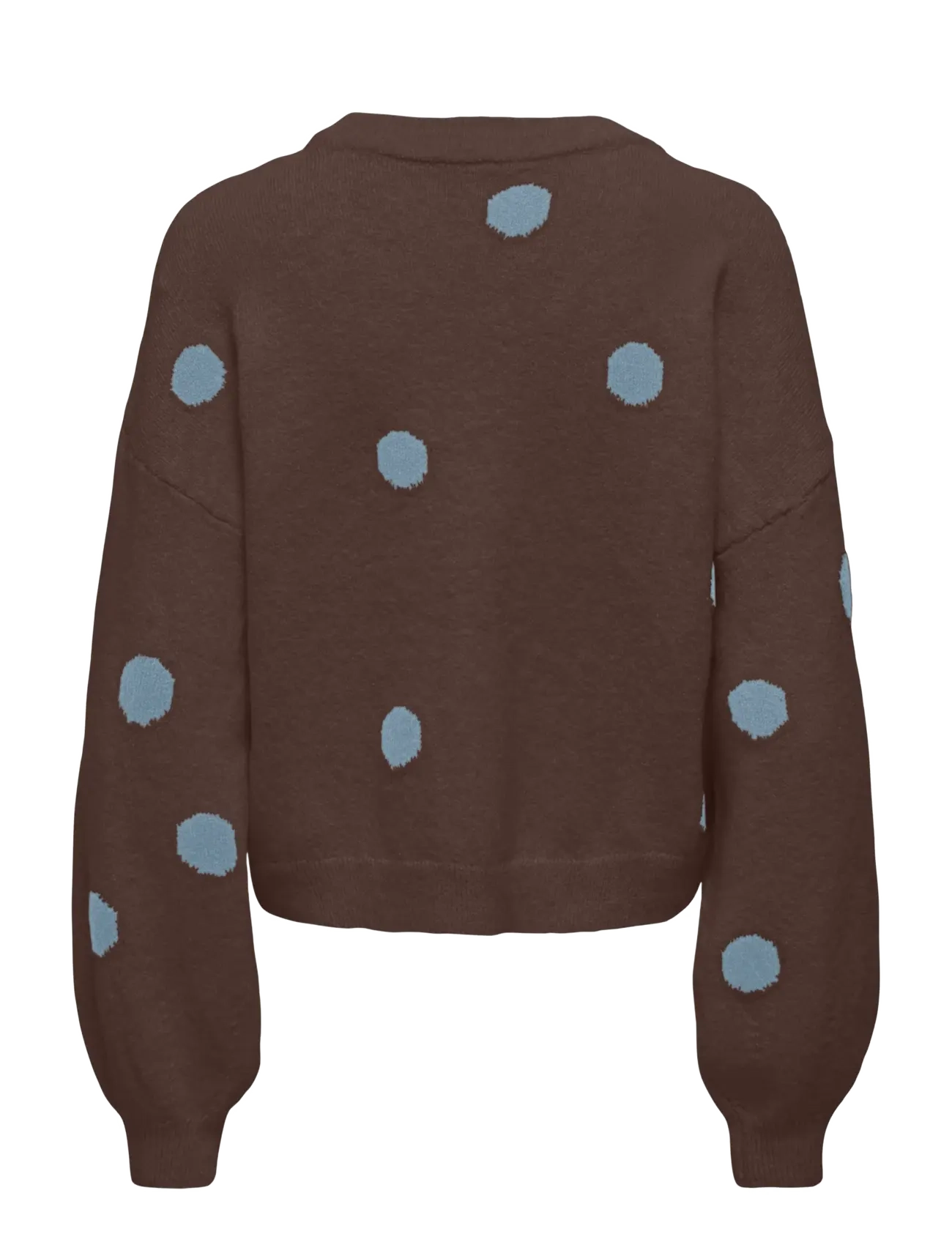 ONLY - ONLRICA LS DETAIL O-NECK CC KNT - bracken - 2