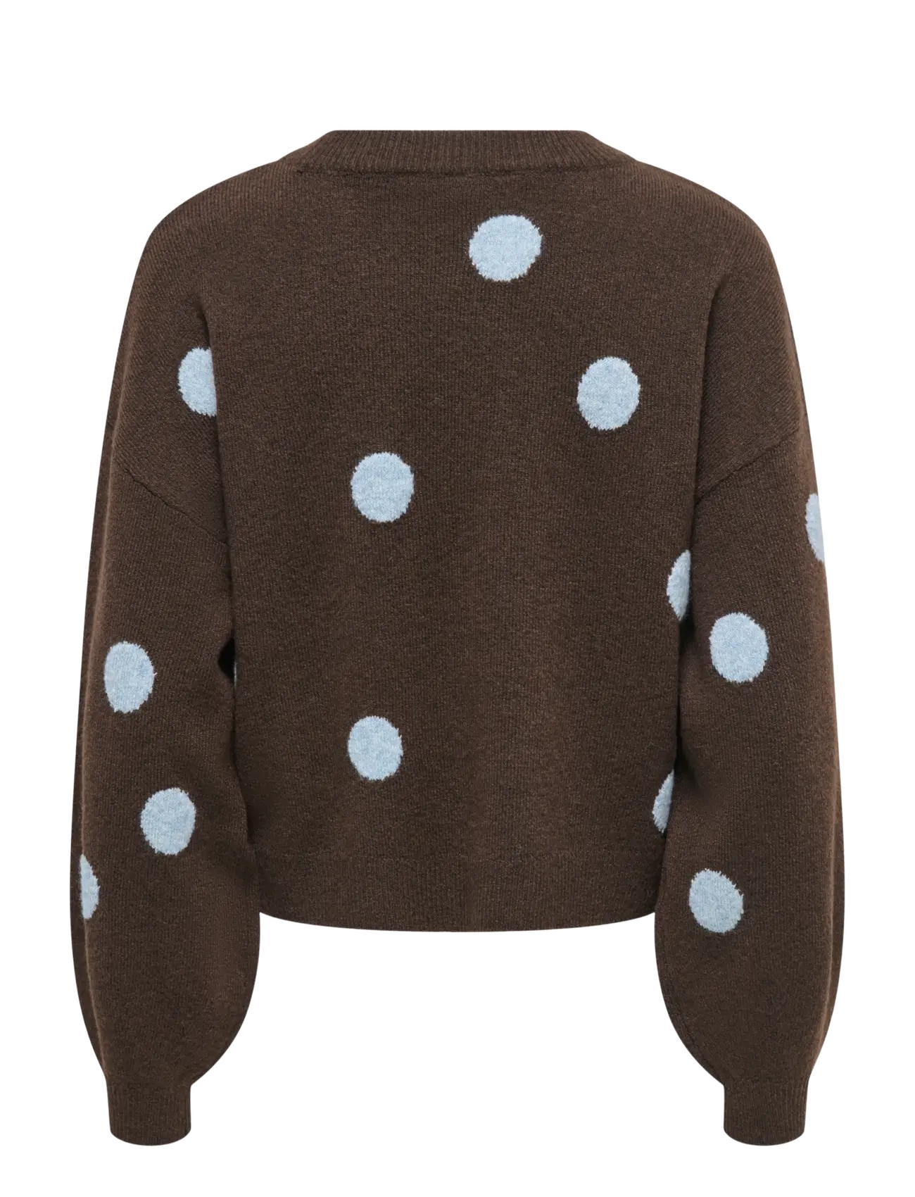 ONLY - ONLRICA LS DETAIL O-NECK CC KNT - sügisesed riided - bracken - 2