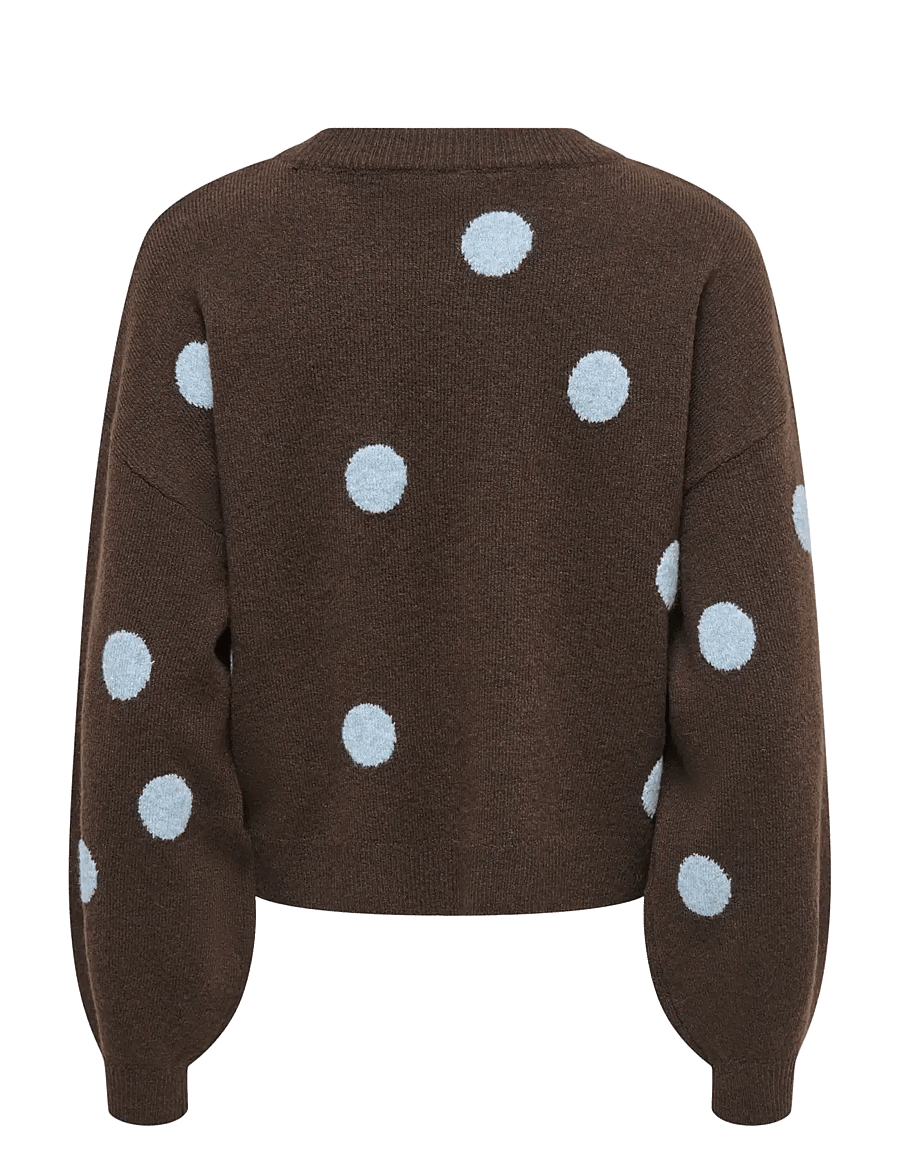 ONLY - ONLRICA LS DETAIL O-NECK CC KNT - pullover - bracken - 2