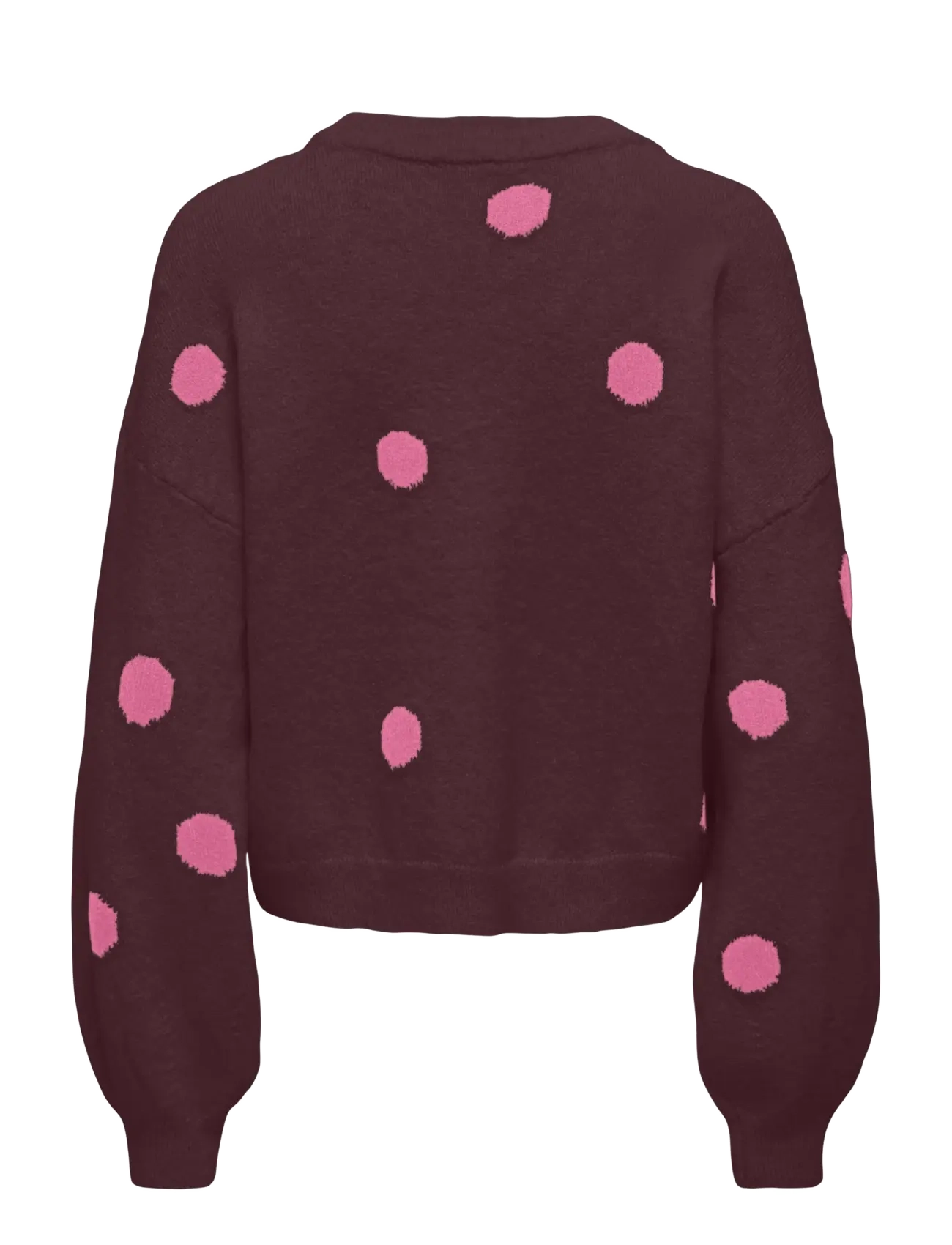 ONLY - ONLRICA LS DETAIL O-NECK CC KNT - stickade tröjor - fudge - 2