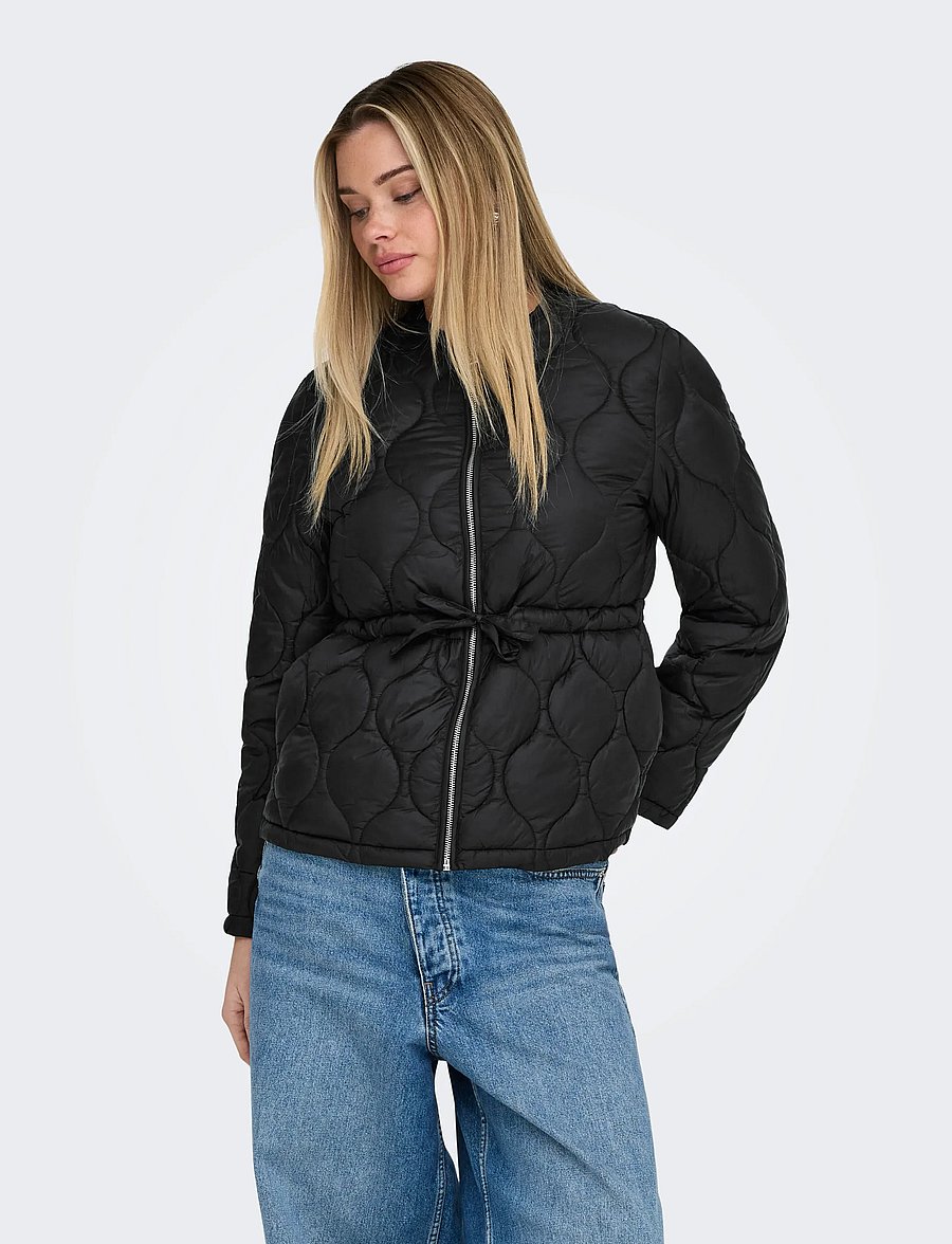 ONLY - ONLAMARA QUILTED JACKET OTW - steppjacken - black - 0