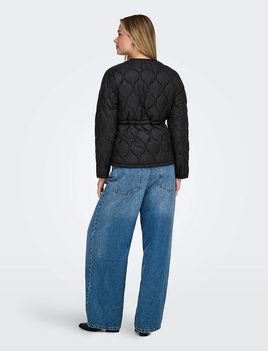 ONLY - ONLAMARA QUILTED JACKET OTW - steppjacken - black - 3