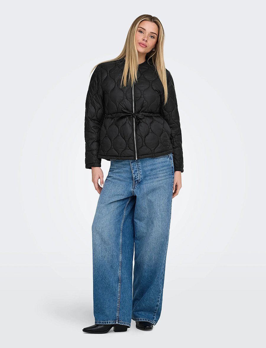 ONLY - ONLAMARA QUILTED JACKET OTW - steppjacken - black - 4