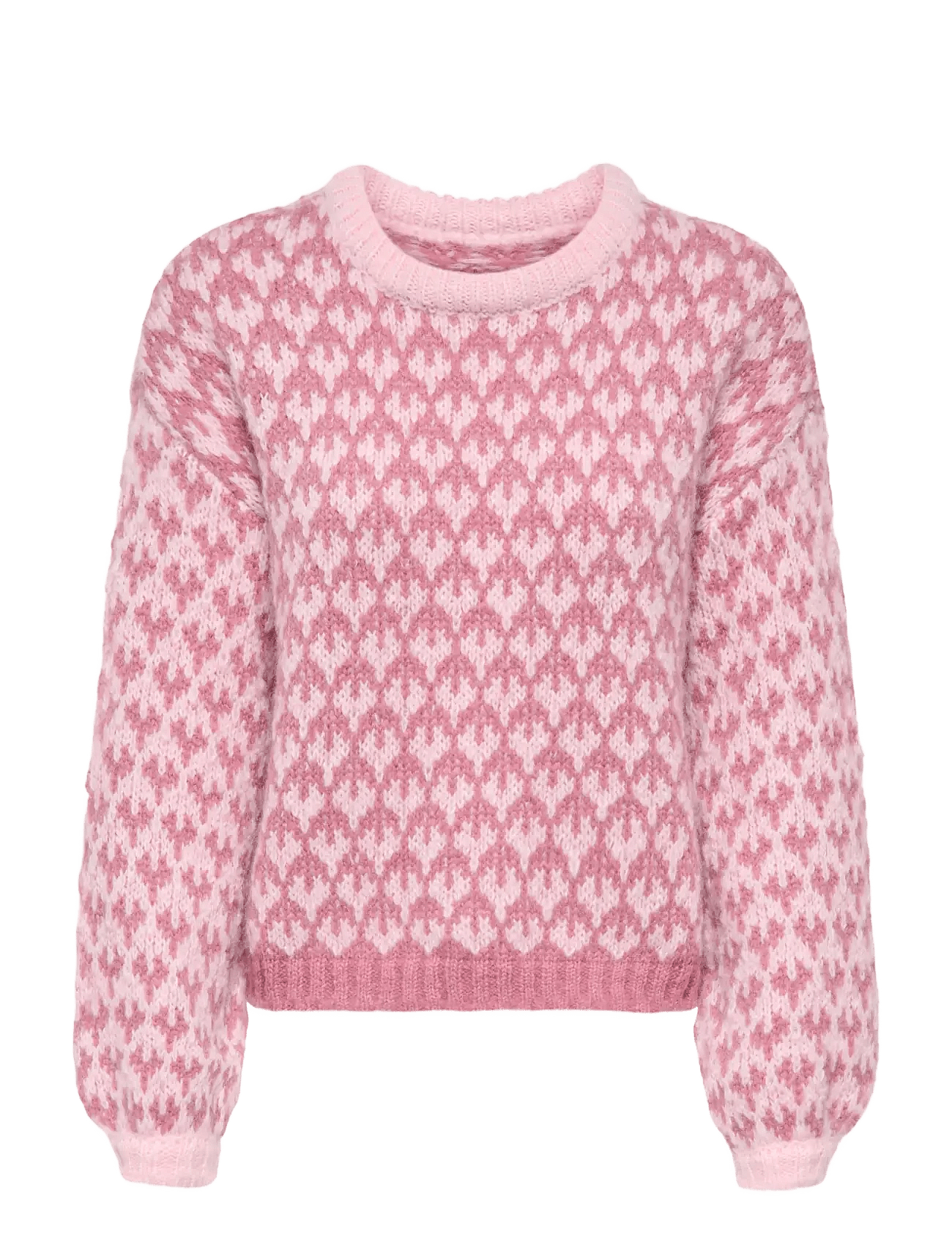 ONLY | Onlcaro Ls Pattern O-Neck Cc Knt | L