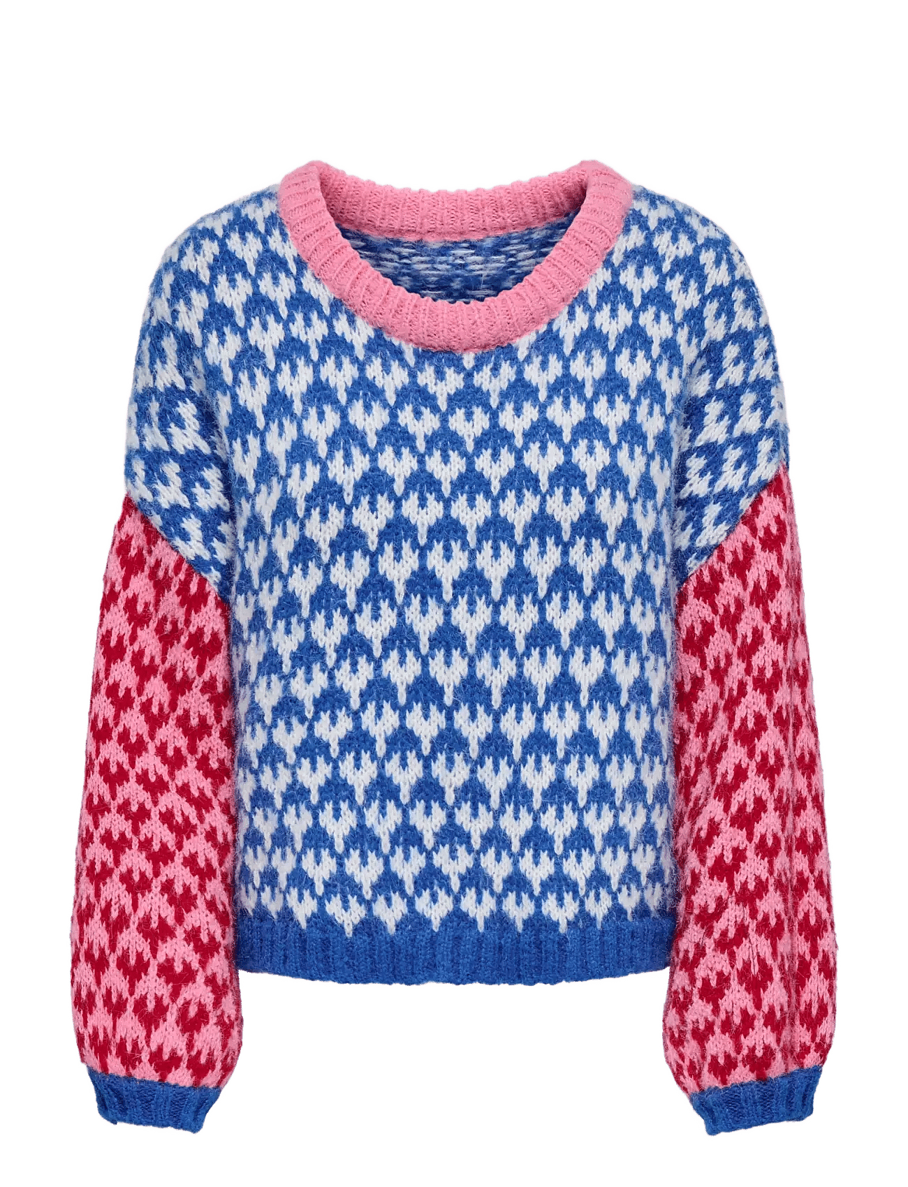 ONLY | Onlcaro Ls Pattern O-Neck Cc Knt | S