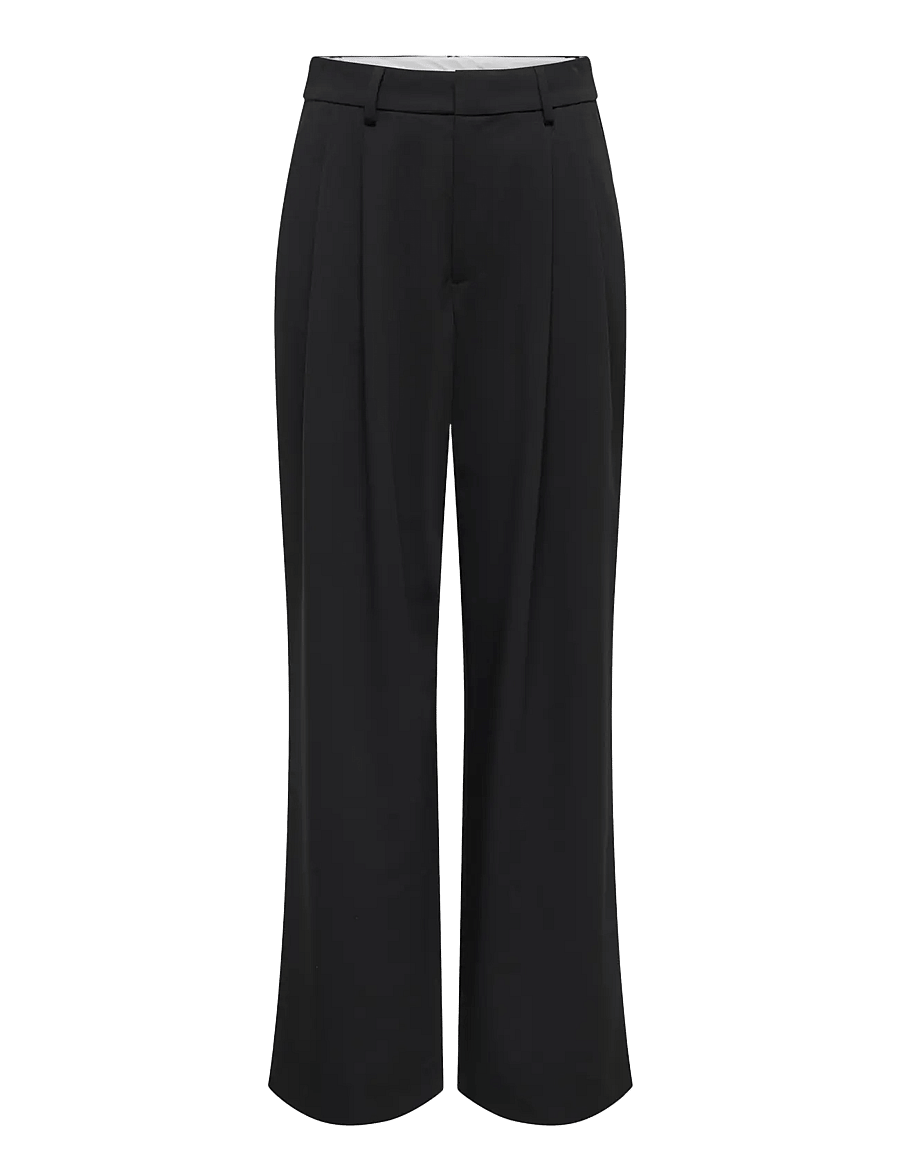 ONLY - ONLSONJA HW WIDE PLEAT PANT TLR NOOS - black - 1