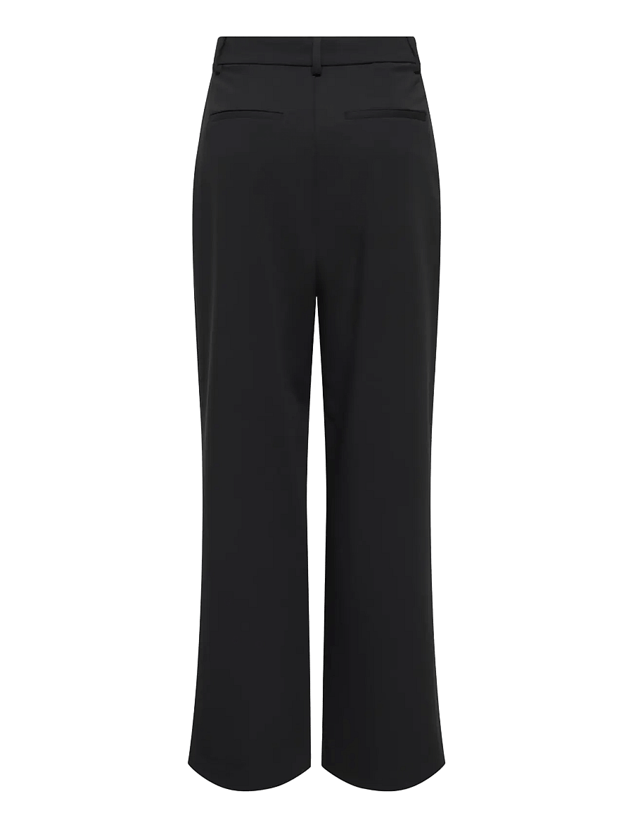 ONLY - ONLSONJA HW WIDE PLEAT PANT TLR NOOS - black - 2