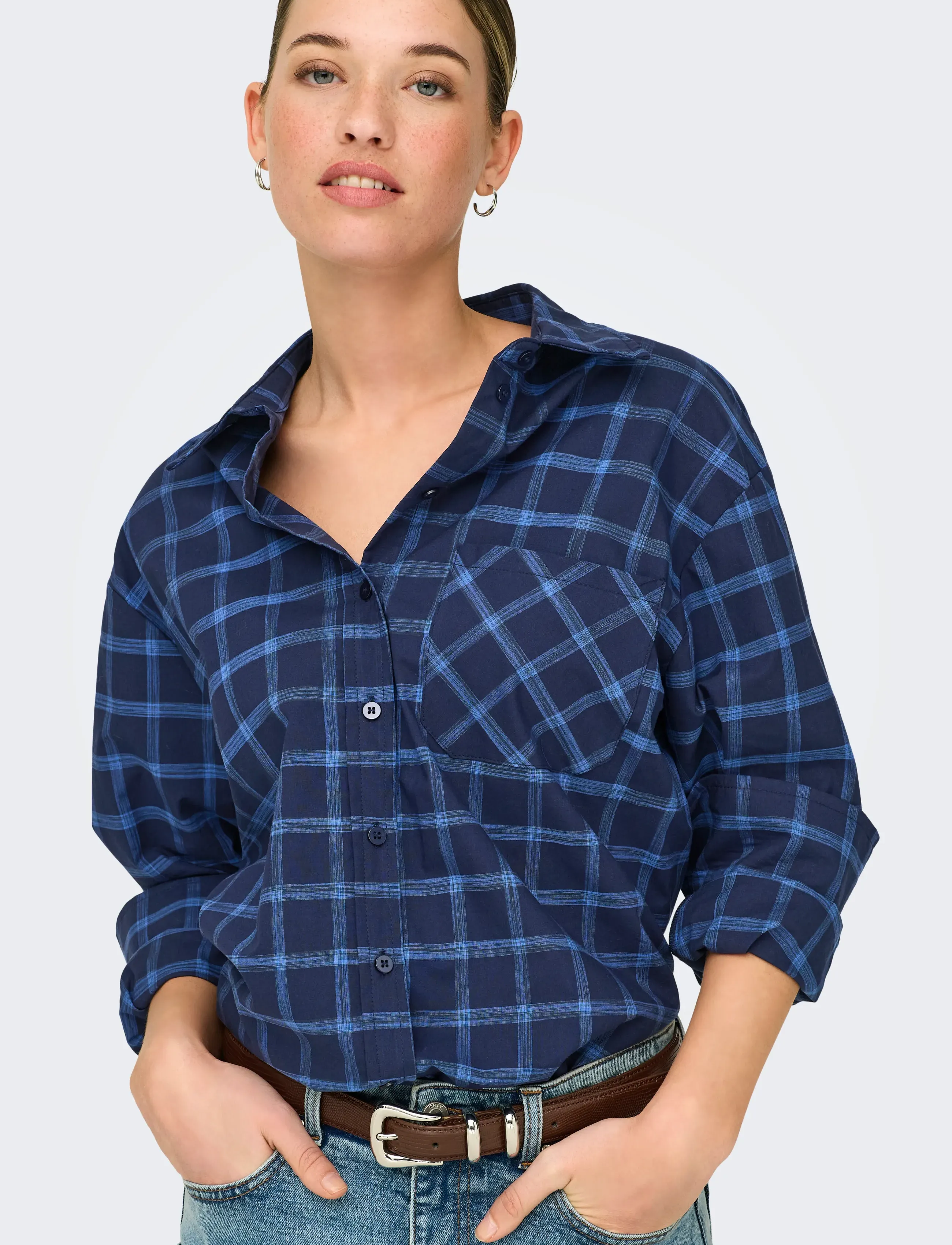ONLY Onltea L/S Shirt Wvn skjortor dam – bild 6