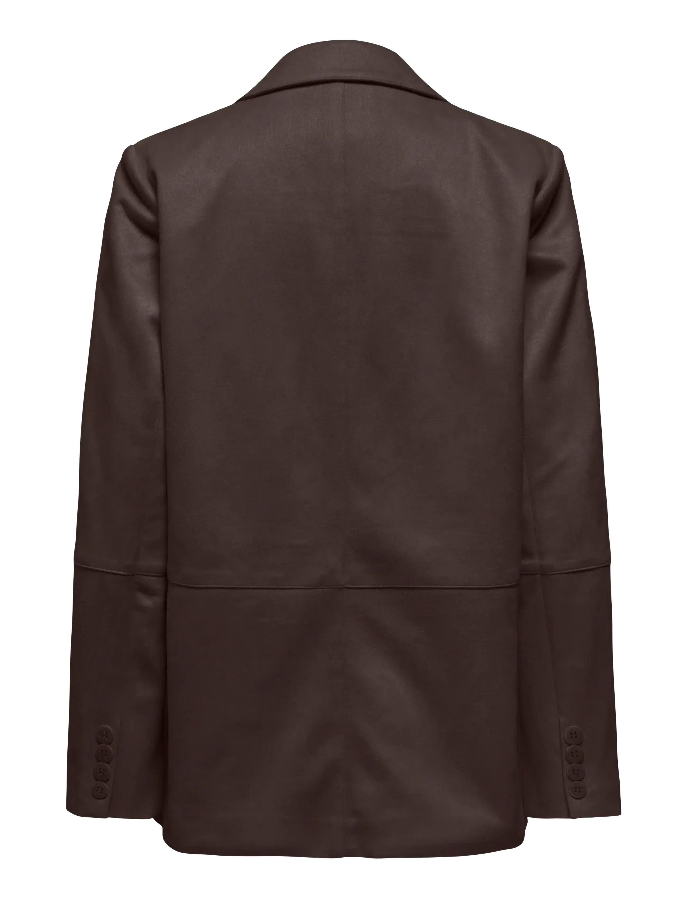 ONLY - ONLDIANE FAUX SUEDE BLAZER CC OTW - Üherealised pintsakud - coffee bean - 1