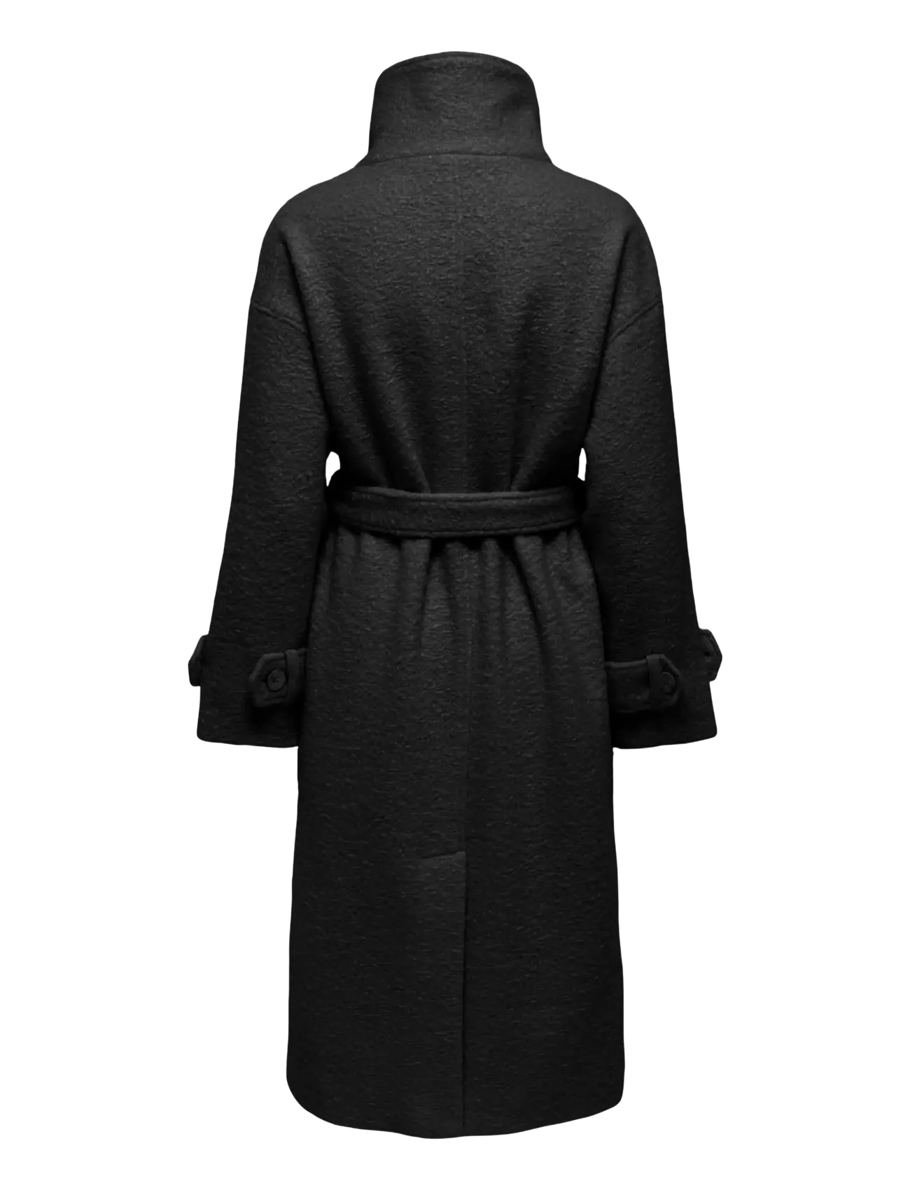 ONLY - ONLBRANDY HIGH NECK COAT OTW - coats - black - 1