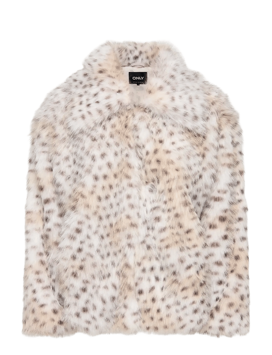 ONLY - ONLJADE ANIMAL FUR JACKET OTW - kunstpelz - pumice stone - 0