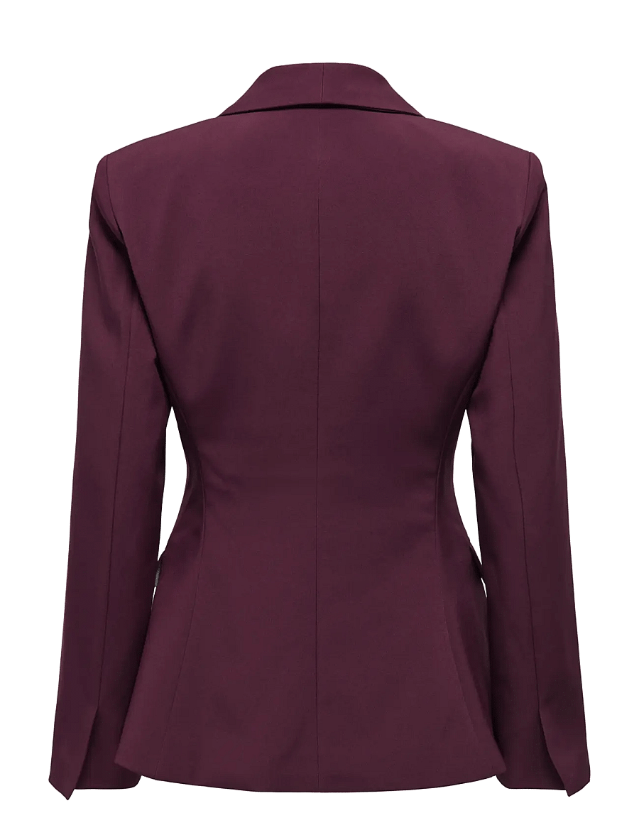 ONLY - ONLASTRID L/S SCULPTURE BLAZER CC TLR - winetasting - 2