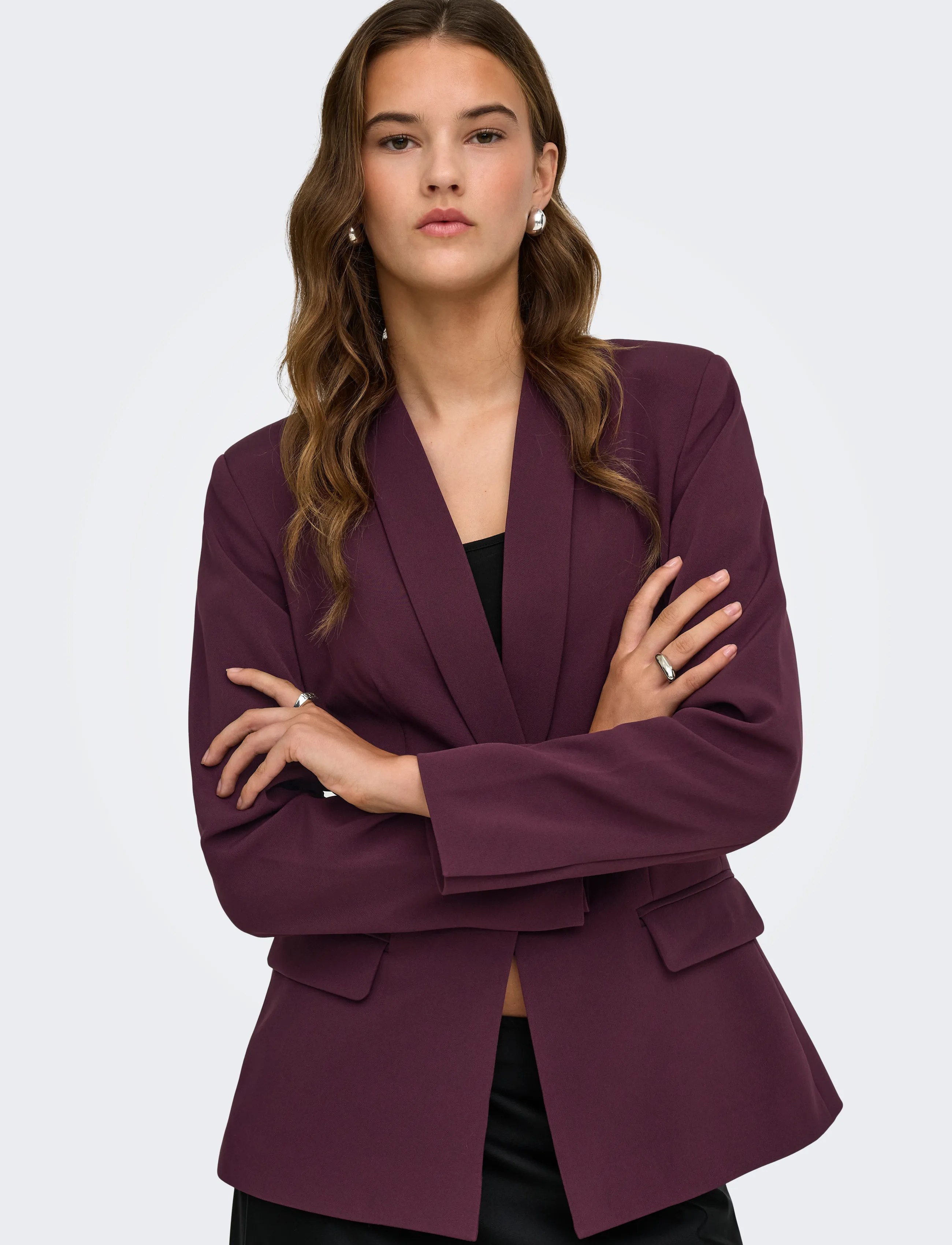 ONLY Onlastrid L/S Sculpture Blazer Cc Tlr dam – bild 6