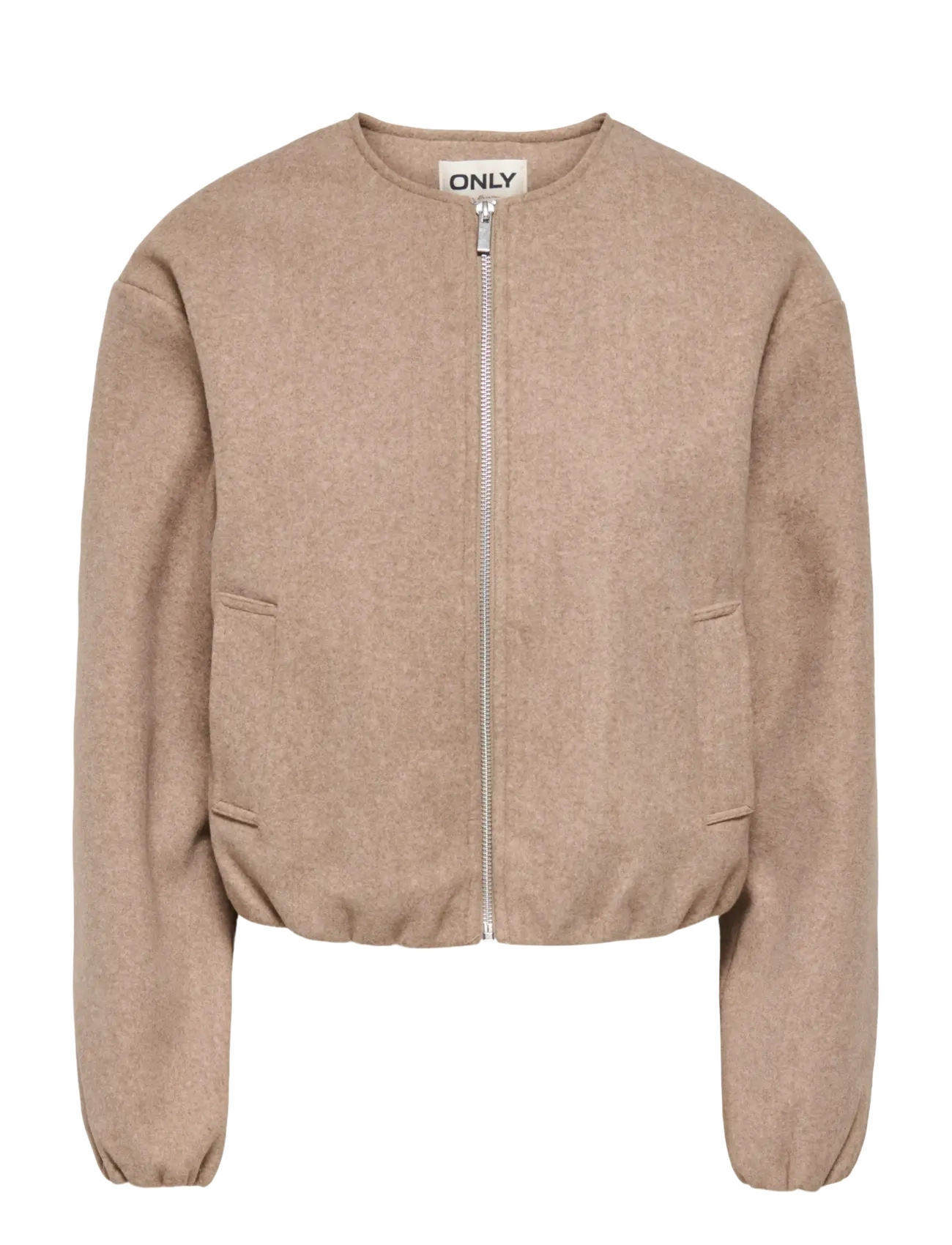 ONLY ONLTRILLION L/S BALLOON BOMBER PNT NOOS - ONLY - MOCHA MERINGUE / brown