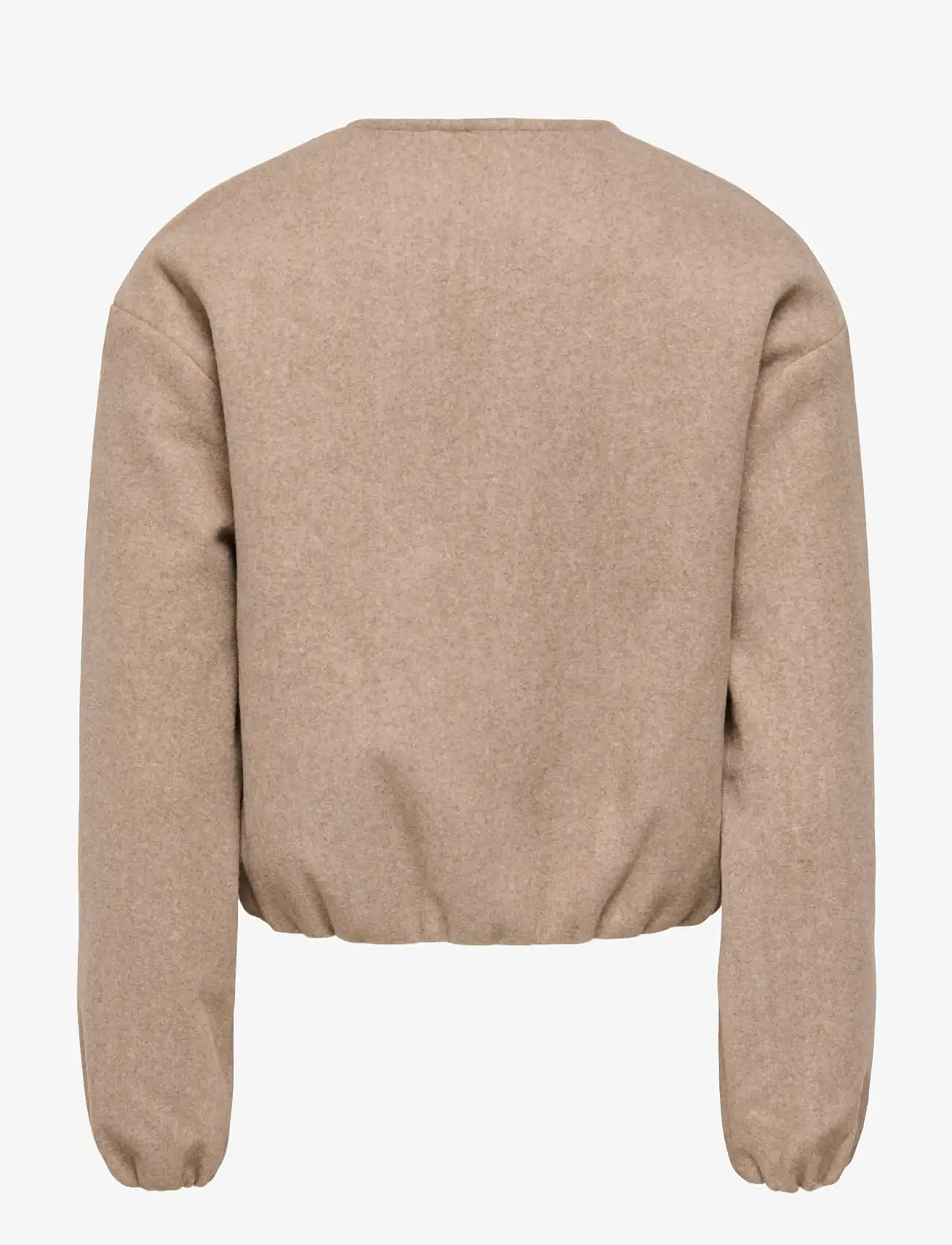 ONLY - ONLTRILLION L/S BALLOON BOMBER PNT NOOS - leichte jacken - mocha meringue - 2