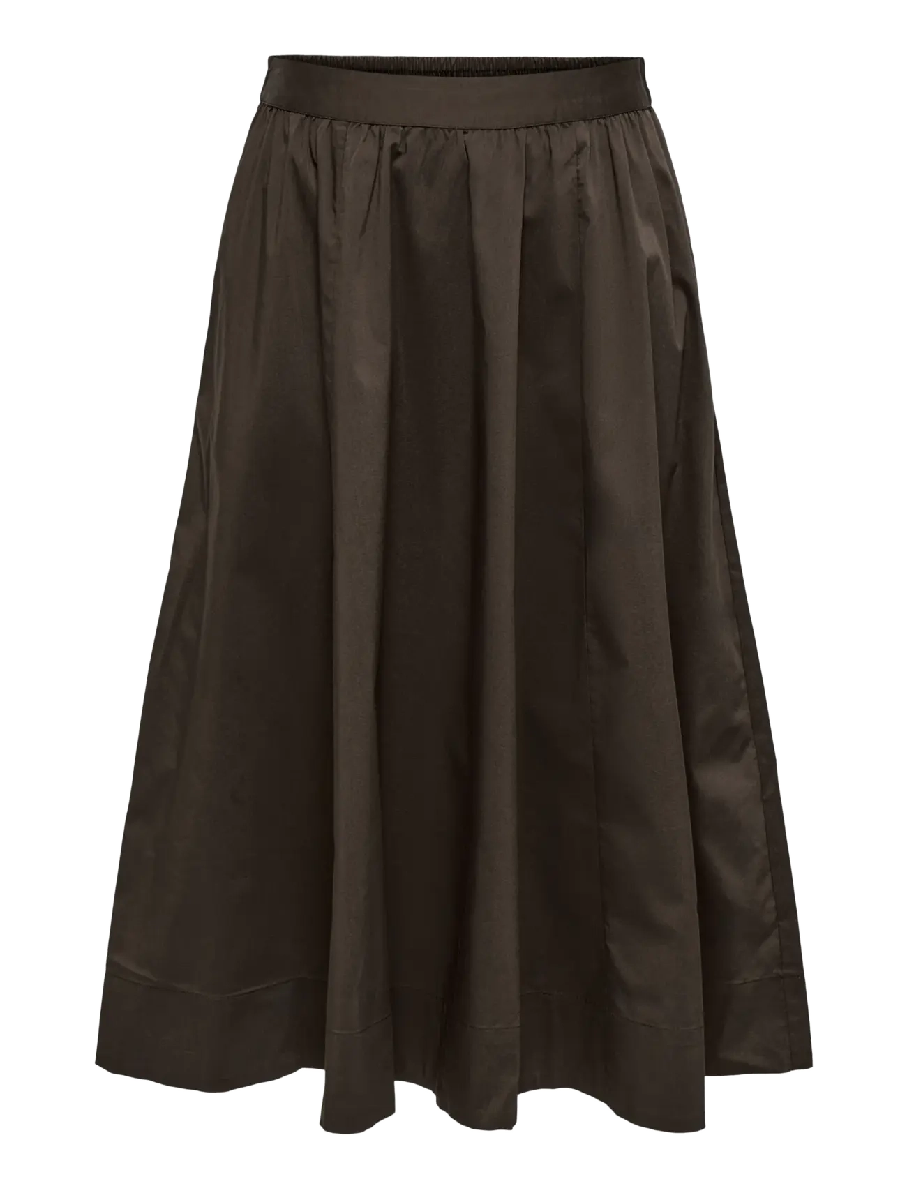 ONLY Onlvenezi Bersa Long Skirt Cc Wvn, M, Röcke, Braun - Knee-length & Midi Frauen