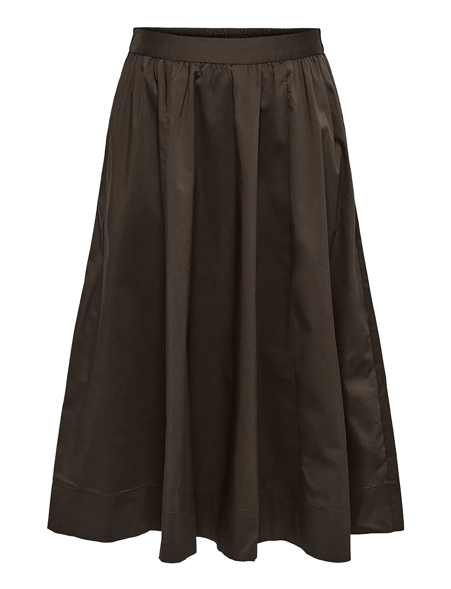 ONLY - ONLVENEZI BERSA LONG SKIRT CC WVN - midiseelikud - bracken - 0