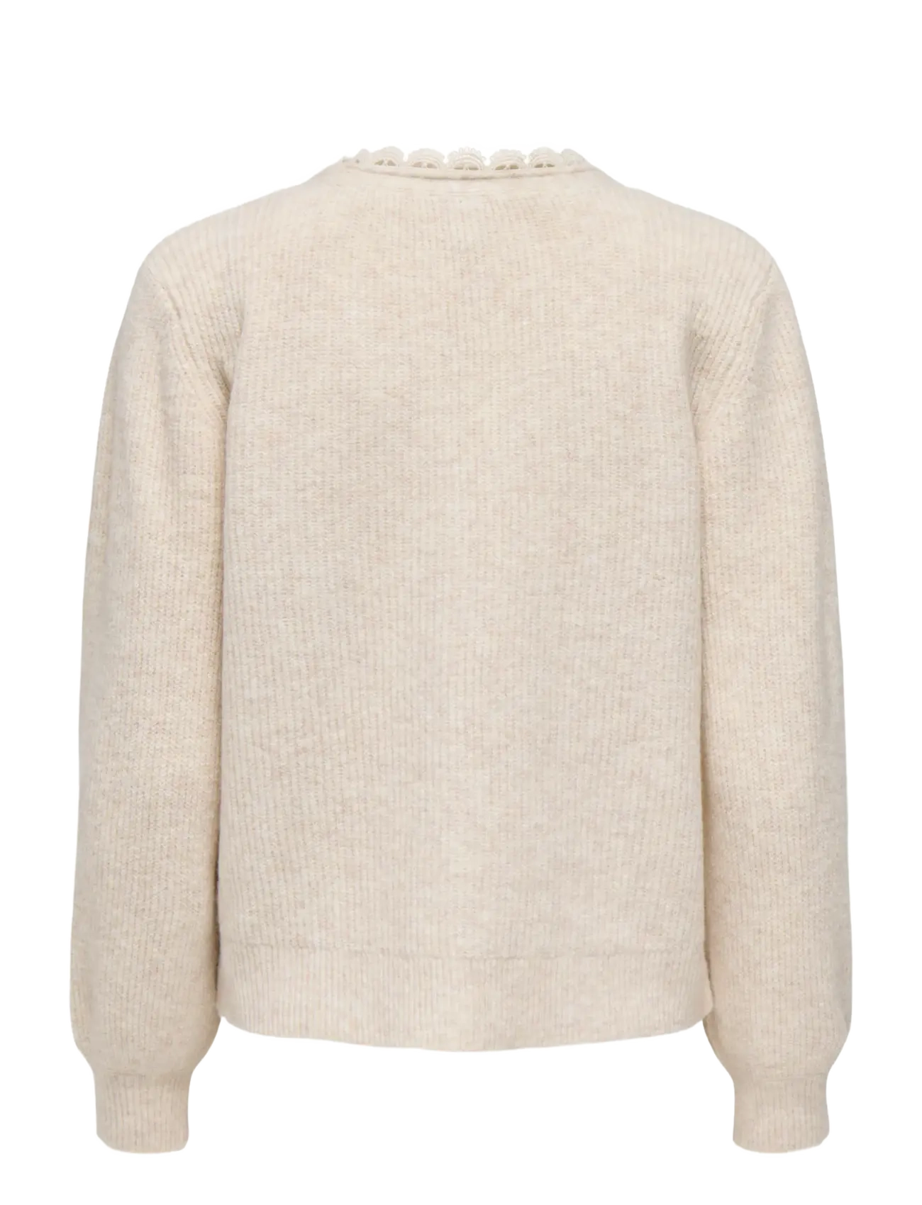 ONLY - ONLSIA LS V-NECK WOVEN CARDI CS KNT - birch - 2