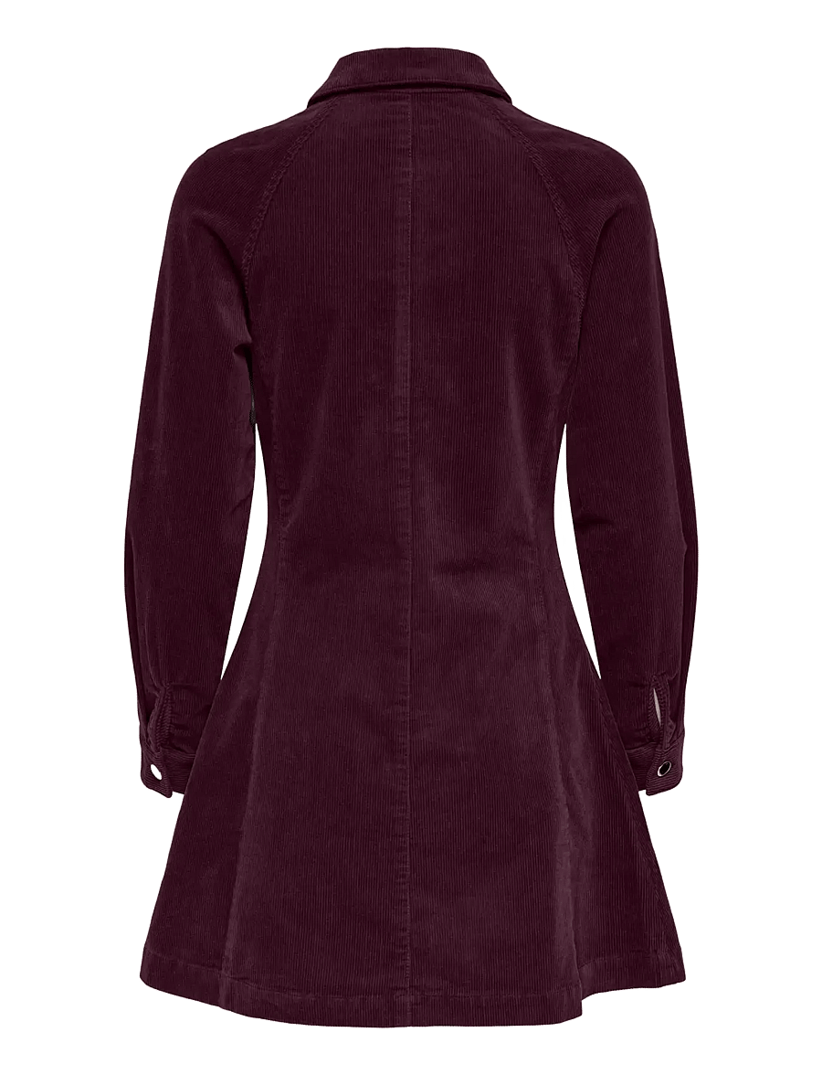 ONLY - ONLZEVA L/S SHORT CORD DRESS CC PNT - särkkleidid - fig - 1