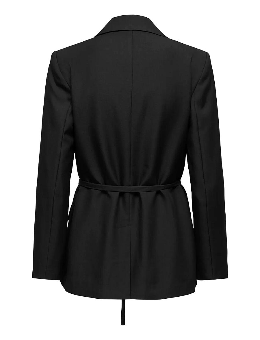 ONLY - ONLLINDA L/S BELT BLAZER CC TLR - vööga pintsakud - black - 1