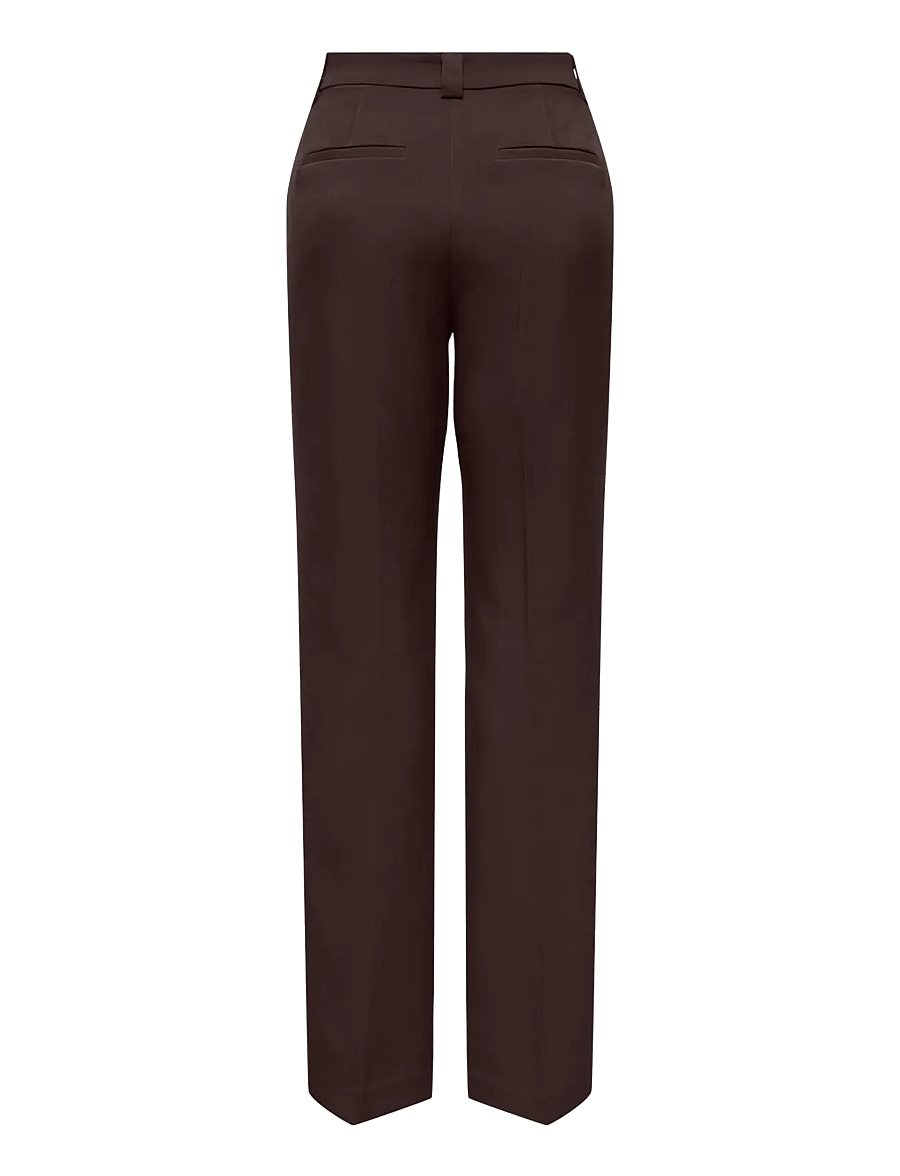 ONLY - ONLASTRID HW FLARED PANT CC TLR - schlaghosen - chocolate torte - 1