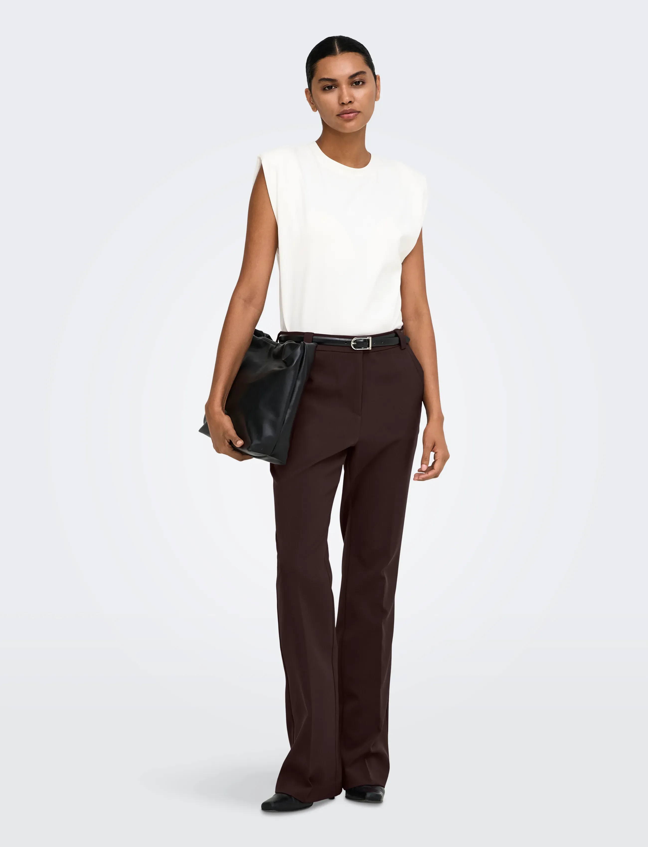 ONLY Onlastrid Hw Flared Pant Cc Tlr byxor dam – bild 3