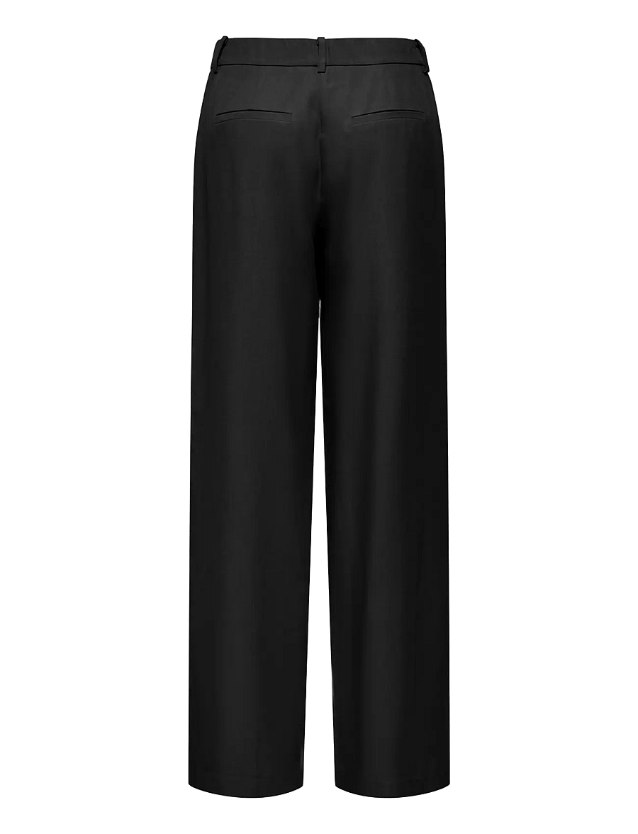 ONLY - ONLLINDA MW WIDE PANT CC TLR - wide leg trousers - black - 1