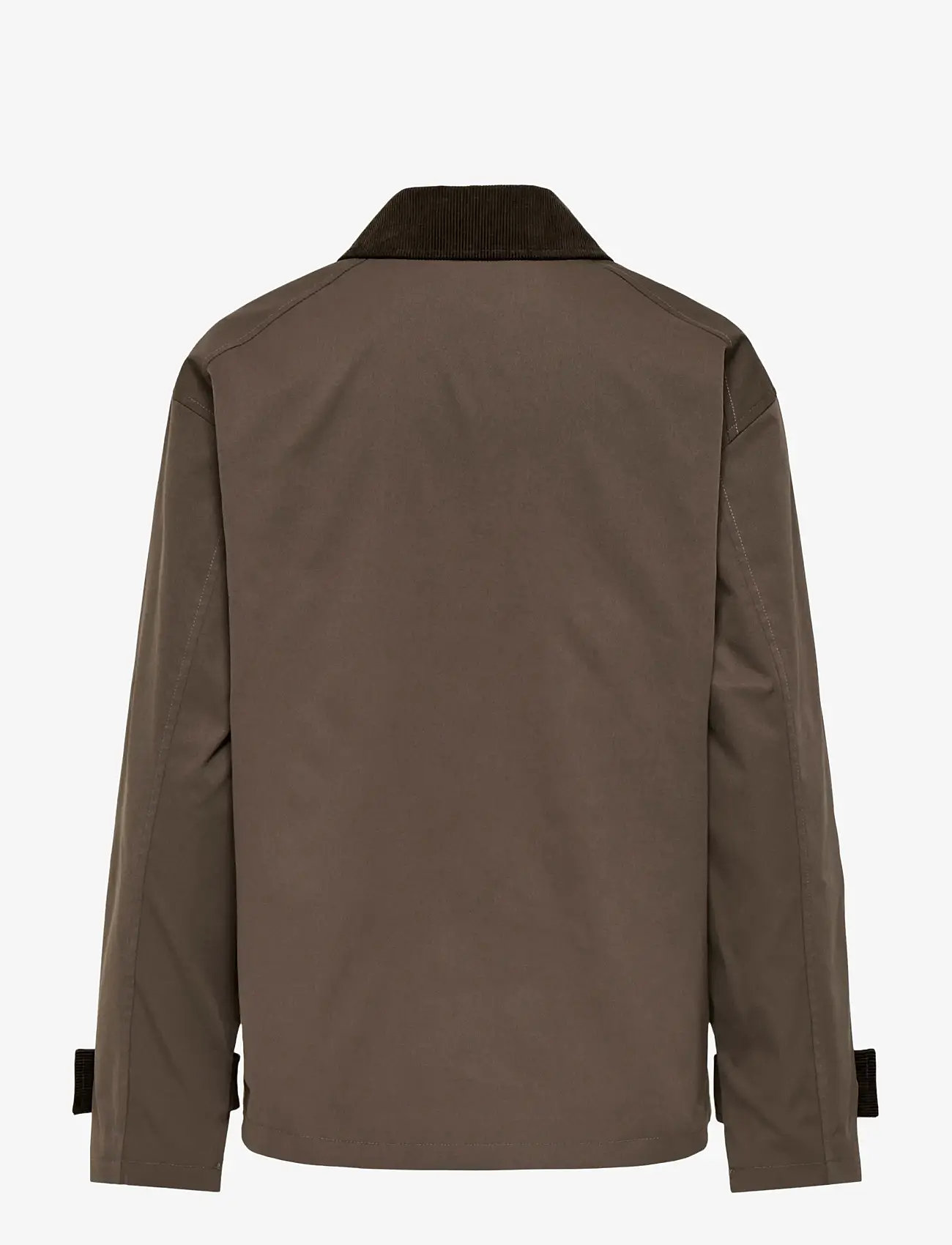 ONLY - ONLEVELYN MIX JACKET OTW - forårsjakker - chocolate martini - 2
