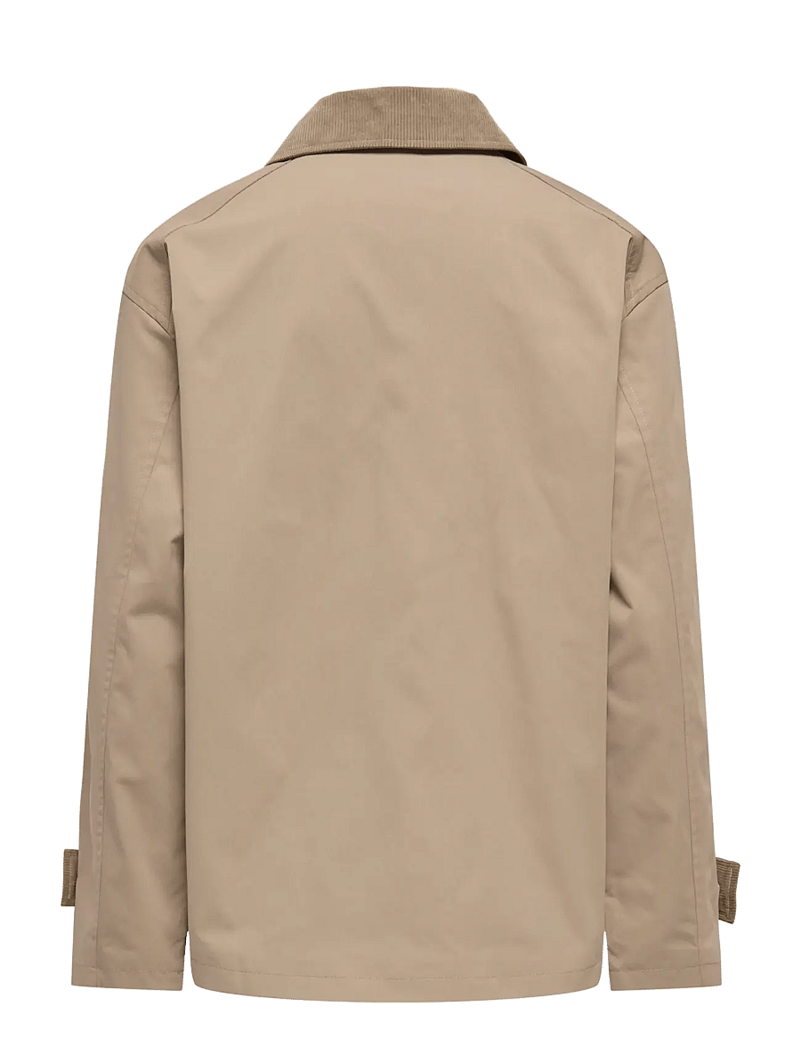 ONLY - ONLEVELYN MIX JACKET OTW - utilityjackor - silver mink - 2
