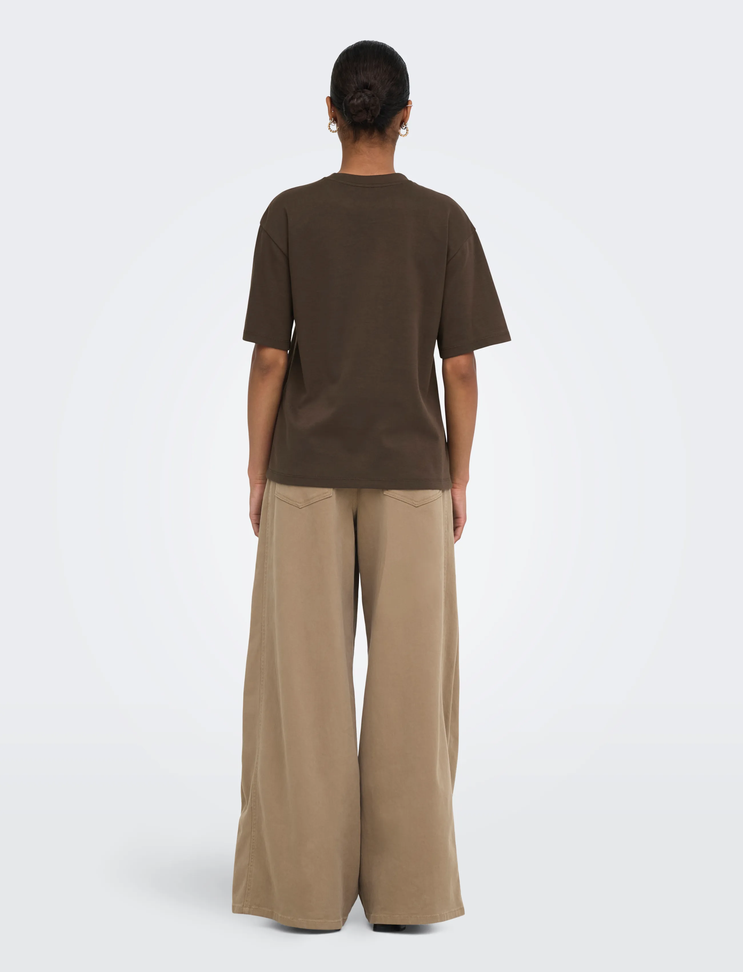 ONLY - ONLSUPERIOR SS ONECK LOOSETOP JRS NOOS - t-shirts - bracken - 3