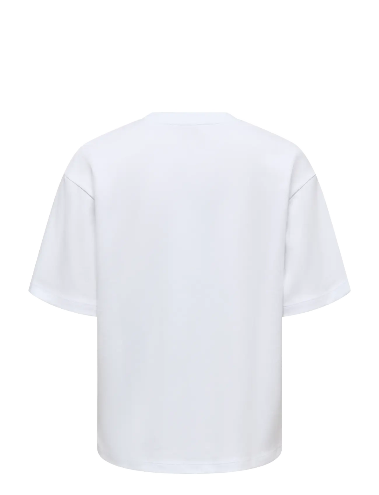ONLY - ONLSUPERIOR SS ONECK LOOSETOP JRS NOOS - t-shirts - bright white - 2