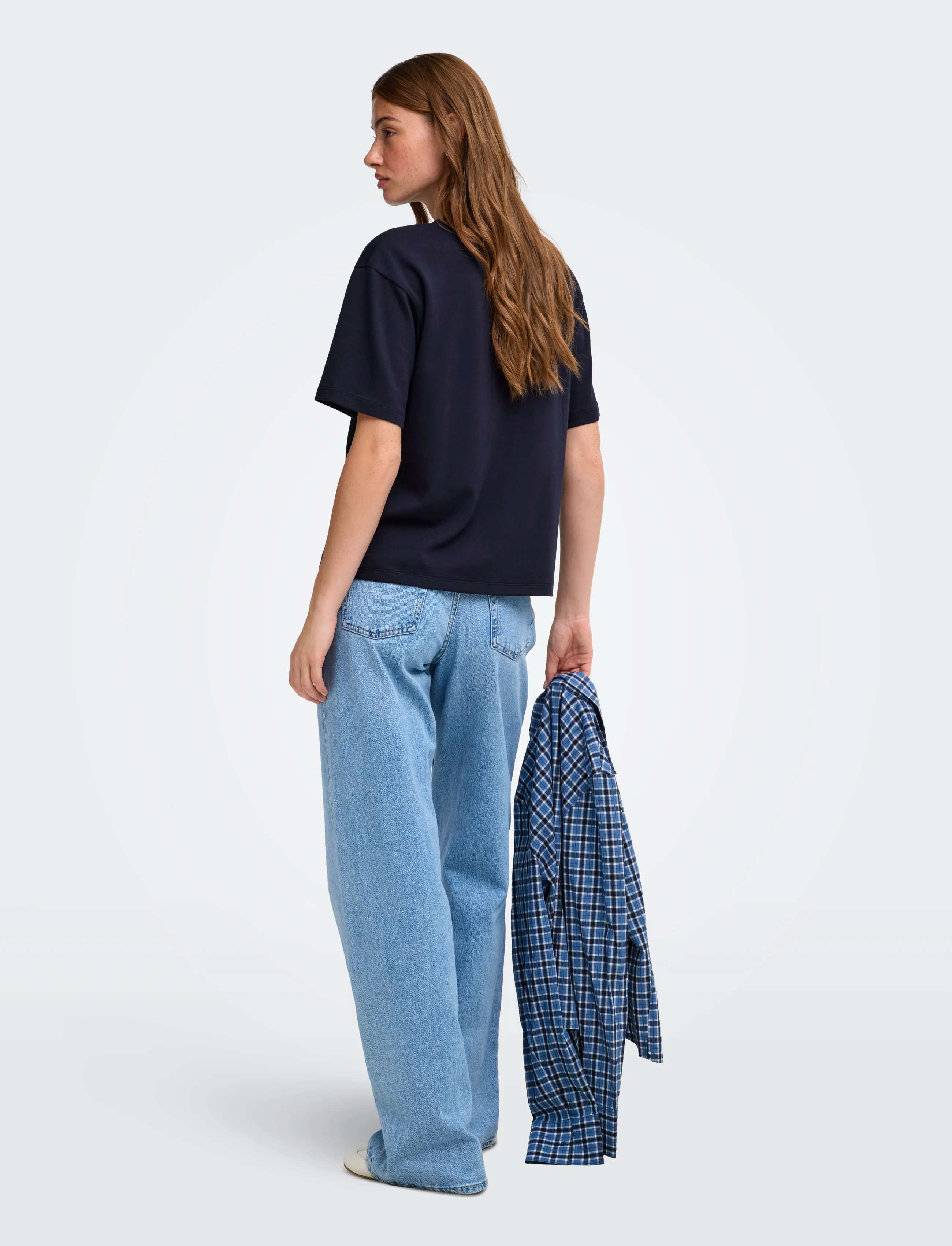 ONLY - ONLSUPERIOR SS ONECK LOOSETOP JRS NOOS - t-shirts - night sky - 3