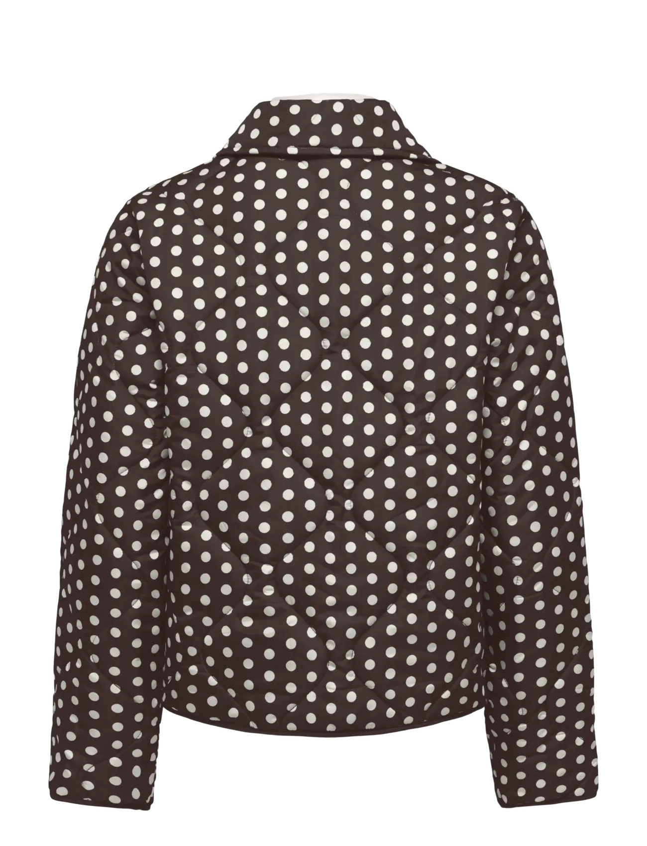 ONLY - ONLDOTTIE QUILT AOP JACKET CC OTW - frühlingsjacken - coffee bean - 2