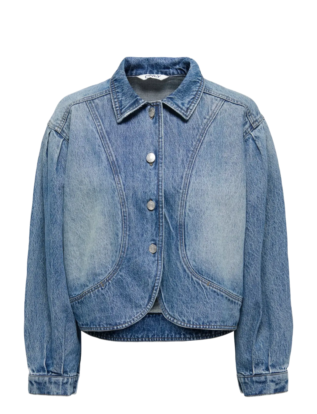 ONLY ONLAMBER LS DNM JACKET GUA - Kläder - MEDIUM BLUE DENIM / blue