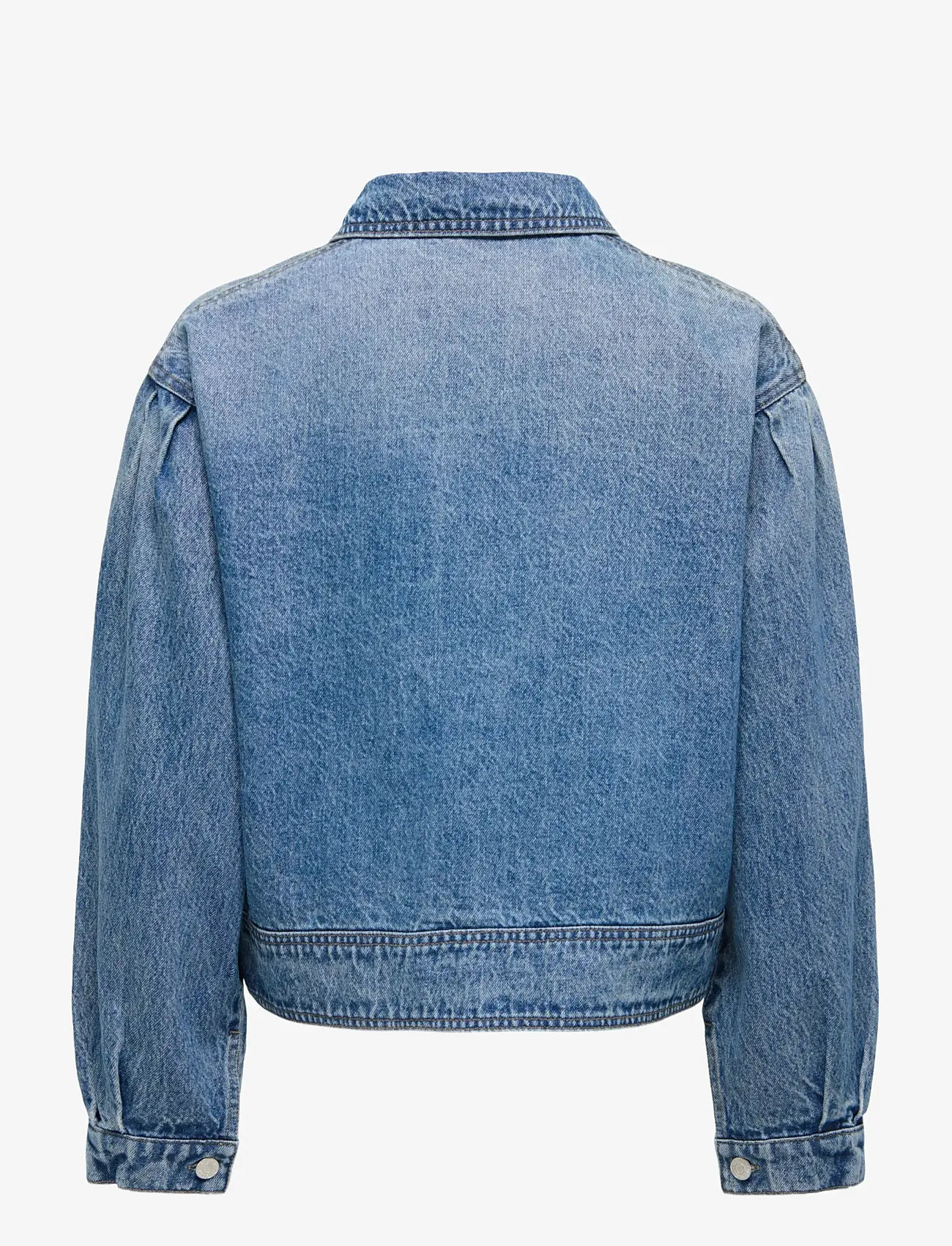 ONLY - ONLAMBER LS DNM JACKET GUA - vårjackor - medium blue denim - 1