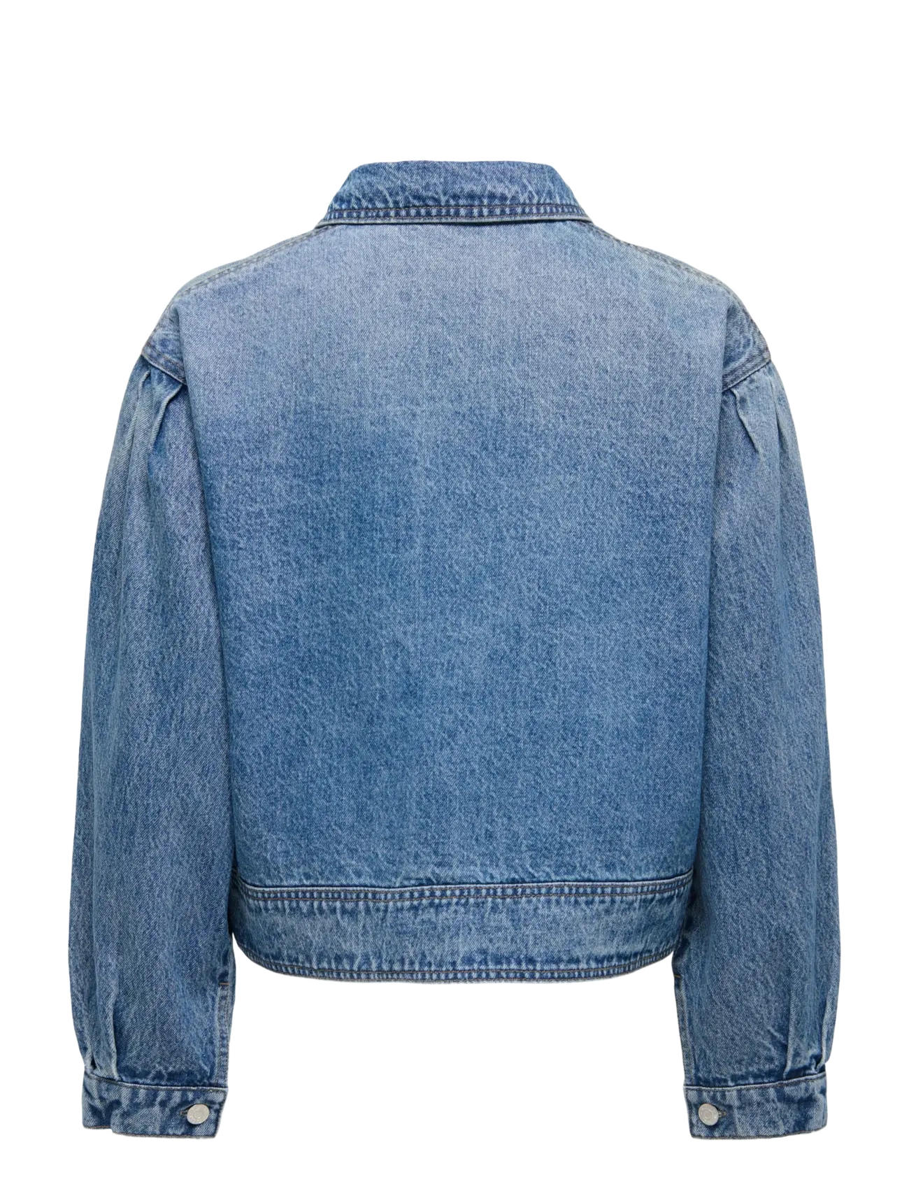 ONLY - ONLAMBER LS DNM JACKET GUA - vorjakkar - medium blue denim - 2