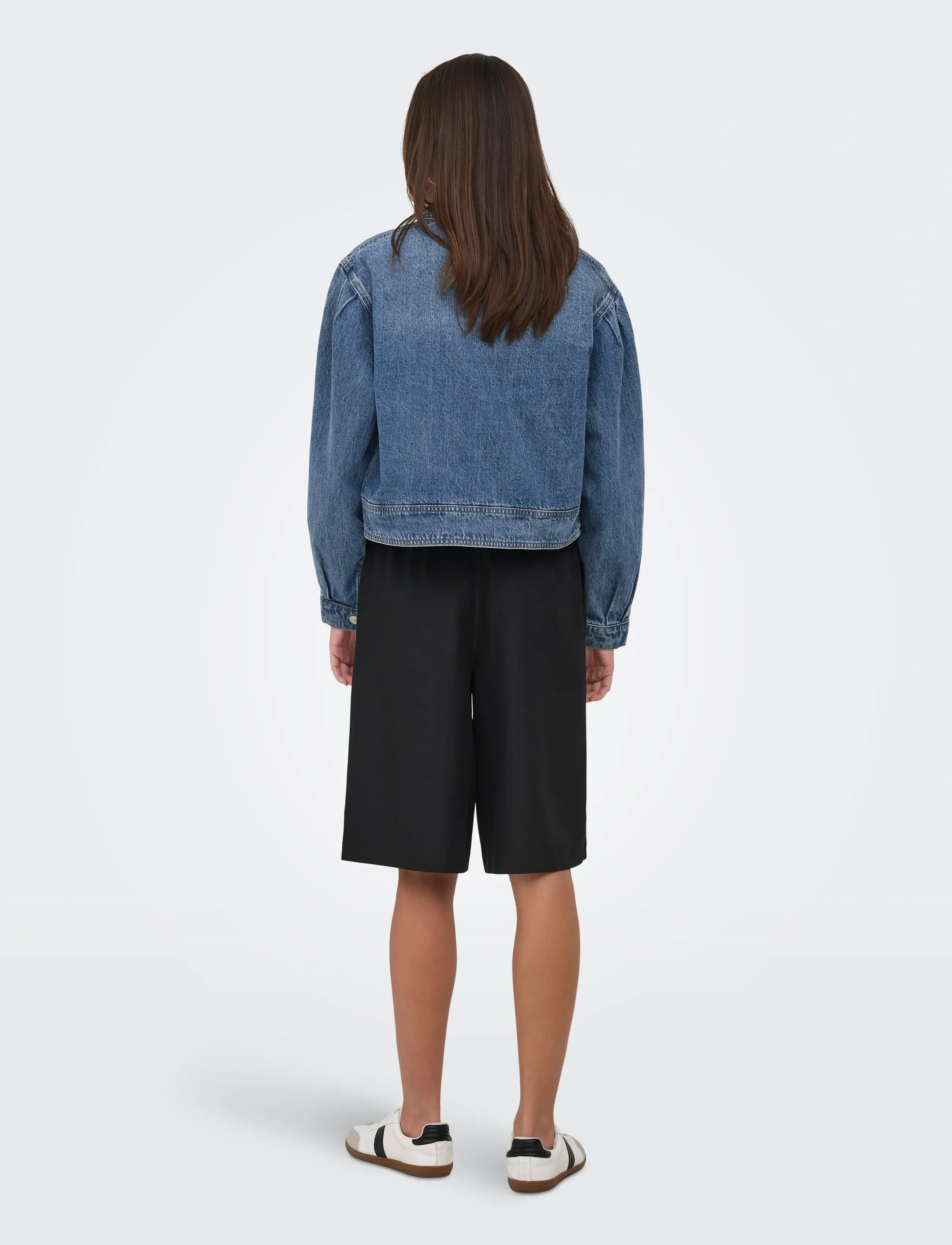 ONLY - ONLAMBER LS DNM JACKET GUA - vorjakkar - medium blue denim - 3